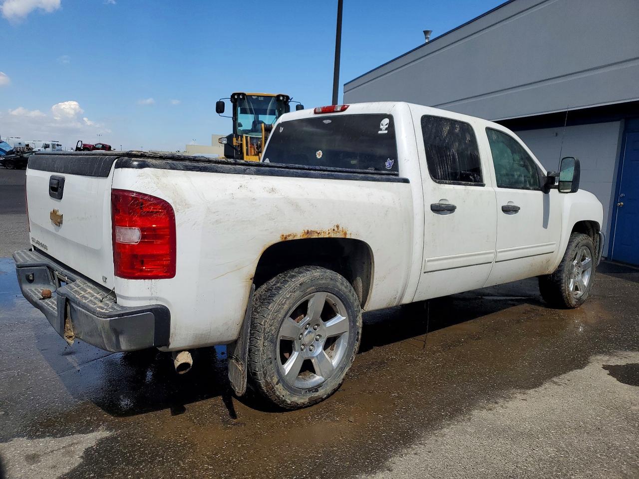 2012 Chevrolet Silverado K1500 Lt White vin: 1GCPKSE76CF233988