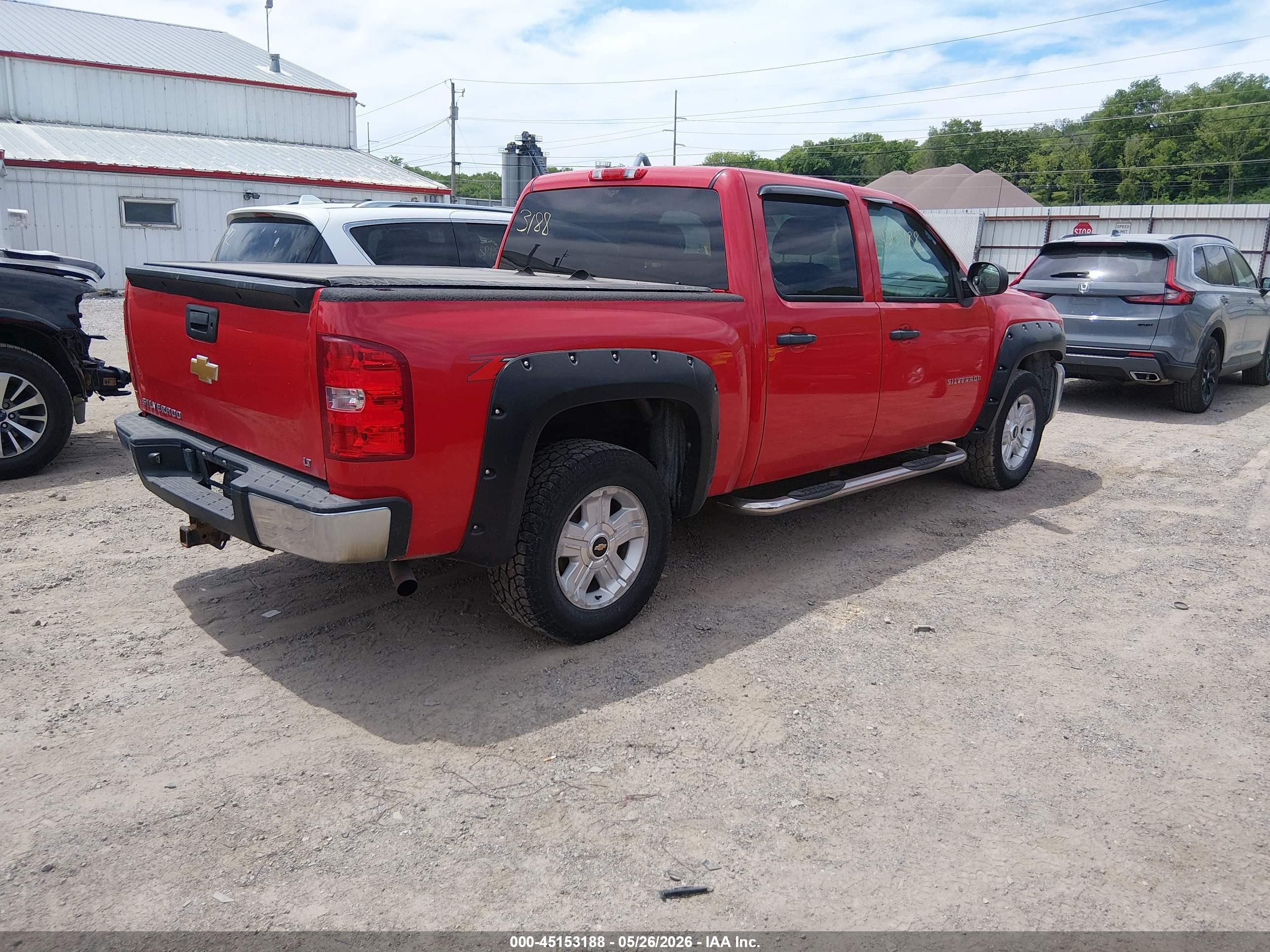 2012 Chevrolet Silverado 1500 Lt Red vin: 1GCPKSE77CF178063