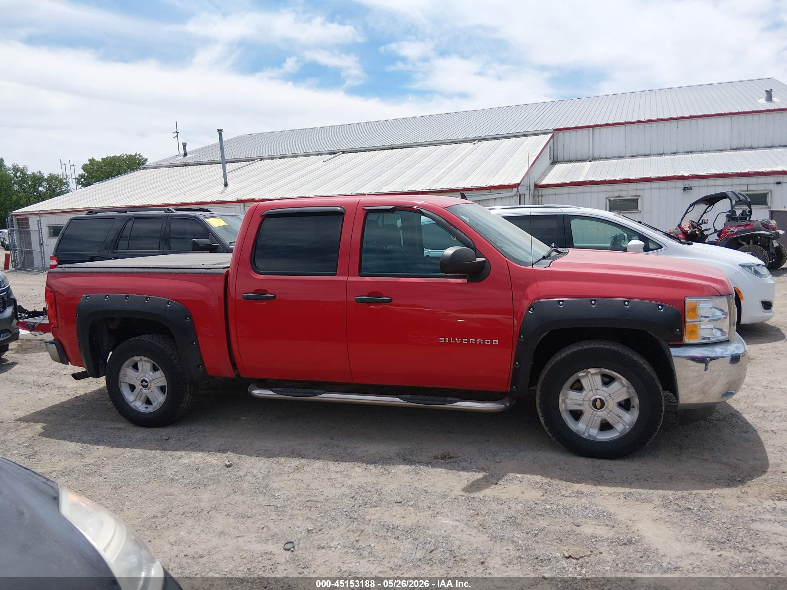 2012 Chevrolet Silverado 1500 Lt Red vin: 1GCPKSE77CF178063