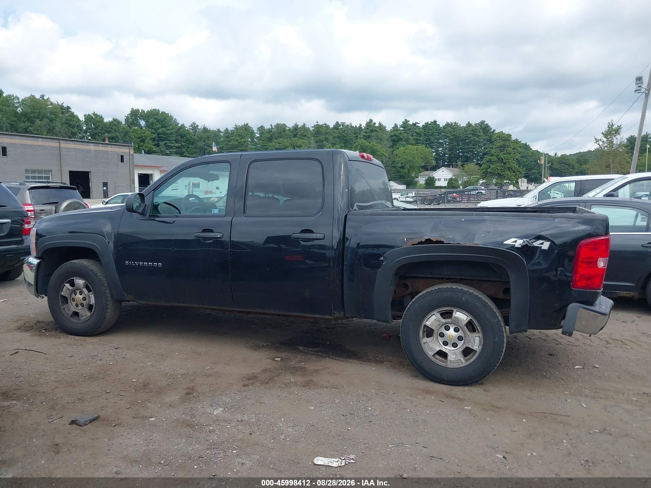 2012 Chevrolet Silverado 1500 Lt Black vin: 1GCPKSE77CF211479