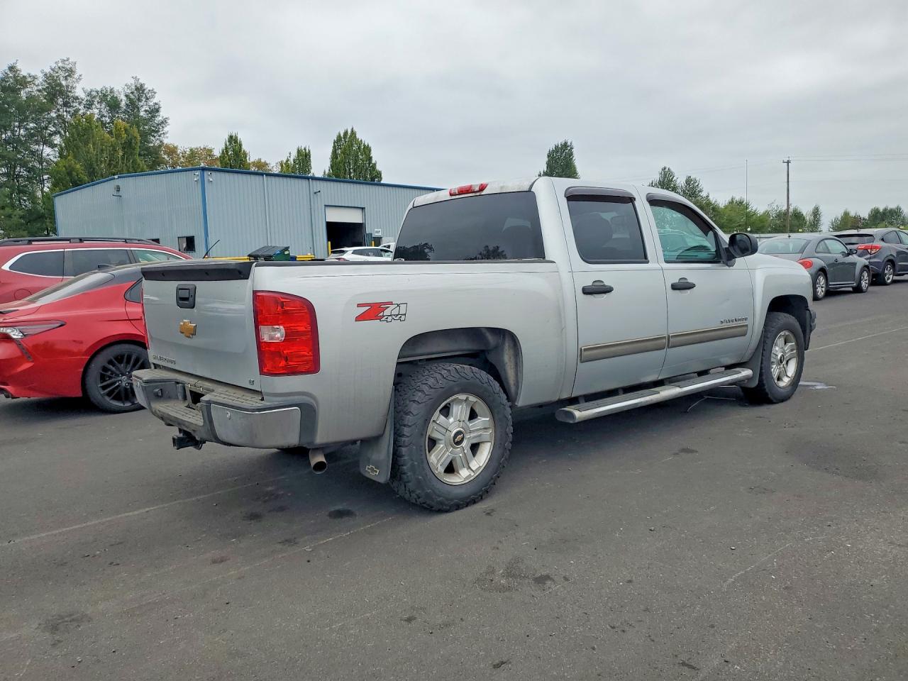 2012 Chevrolet Silverado K1500 Lt Silver vin: 1GCPKSE77CF225057