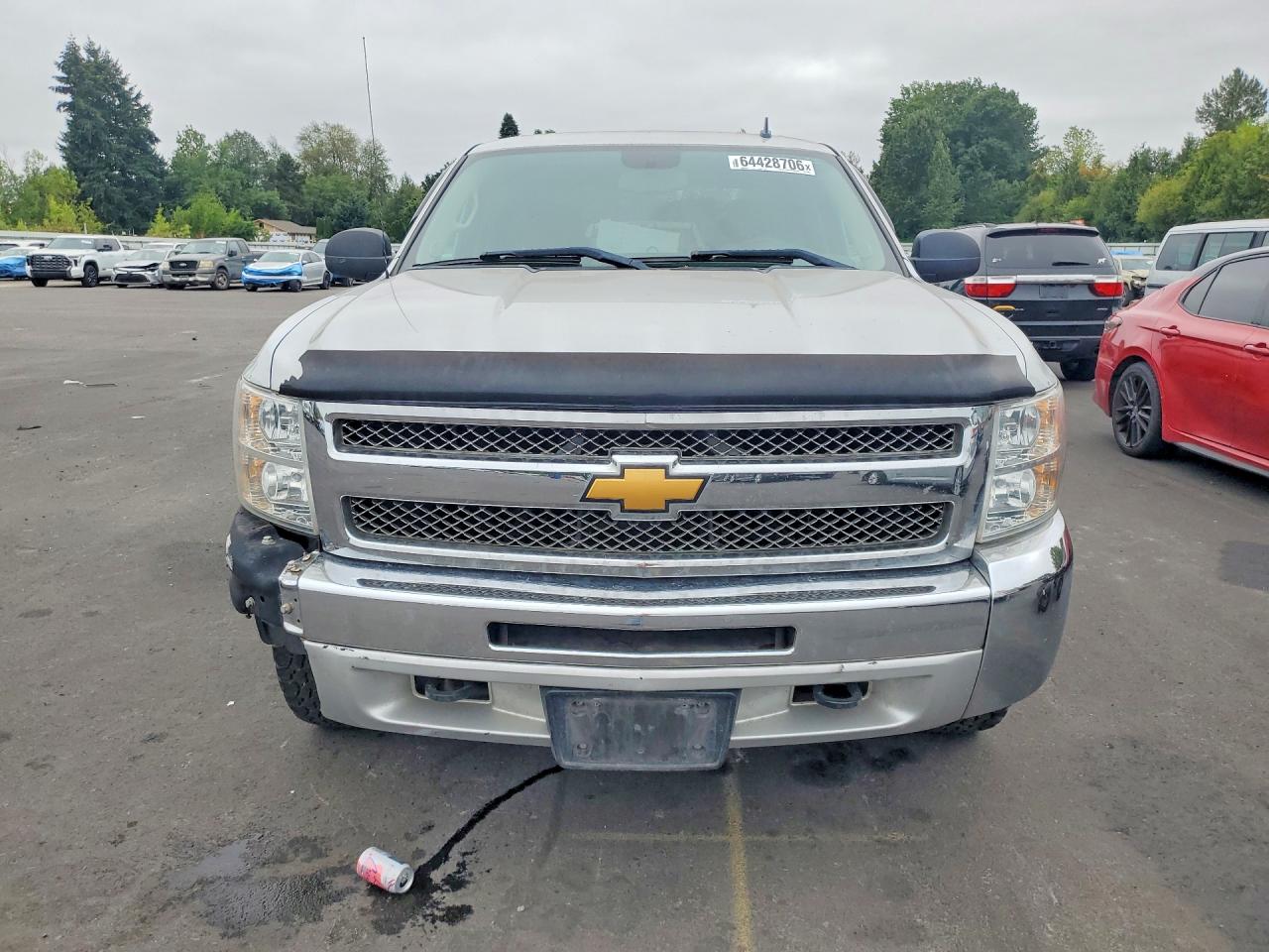 2012 Chevrolet Silverado K1500 Lt Silver vin: 1GCPKSE77CF225057