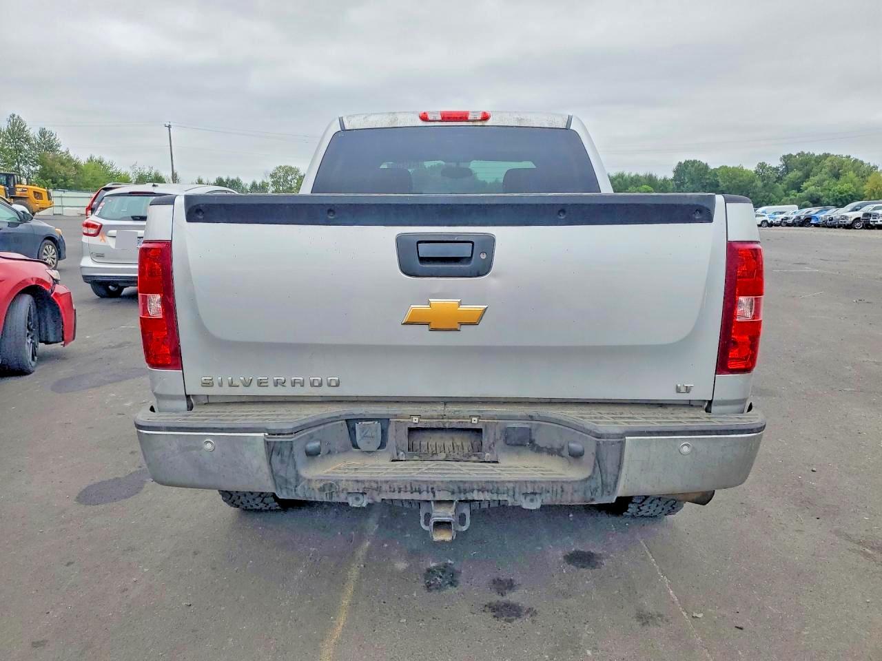 2012 Chevrolet Silverado K1500 Lt Silver vin: 1GCPKSE77CF225057