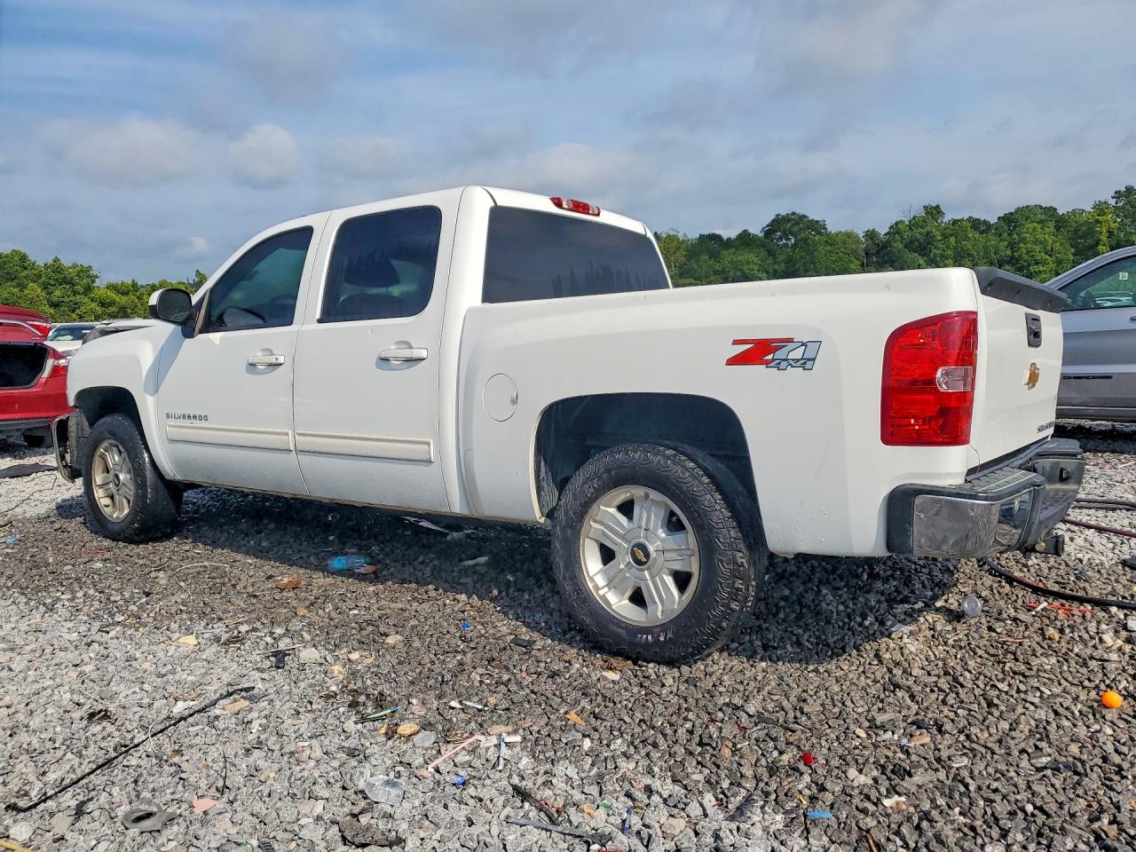 2012 Chevrolet Silverado K1500 Lt Белый vin: 1GCPKSE78CF120009