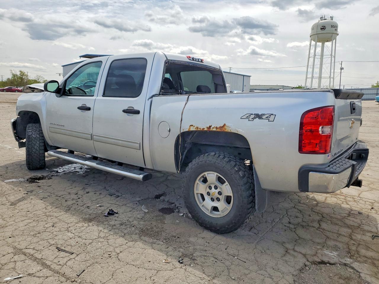 2012 Chevrolet Silverado K1500 Lt Silver vin: 1GCPKSE78CF188939