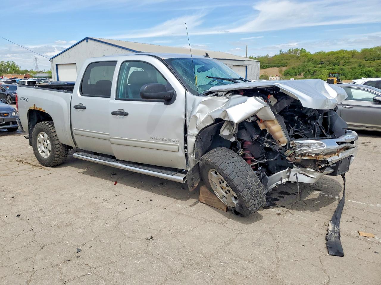 2012 Chevrolet Silverado K1500 Lt Silver vin: 1GCPKSE78CF188939