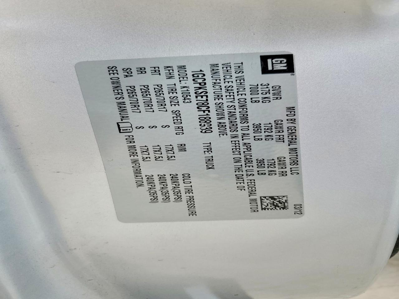 2012 Chevrolet Silverado K1500 Lt Silver vin: 1GCPKSE78CF188939