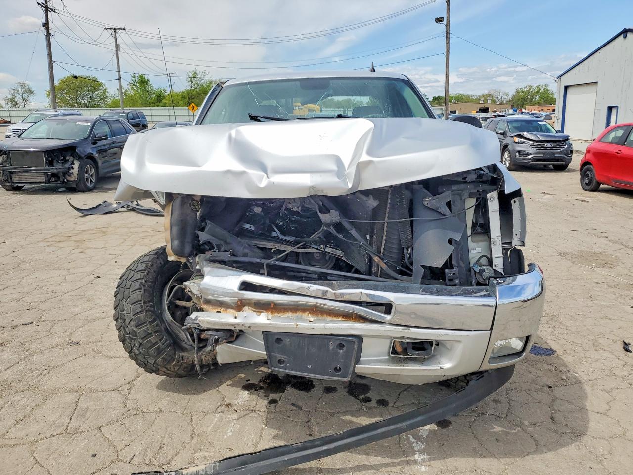 2012 Chevrolet Silverado K1500 Lt Silver vin: 1GCPKSE78CF188939