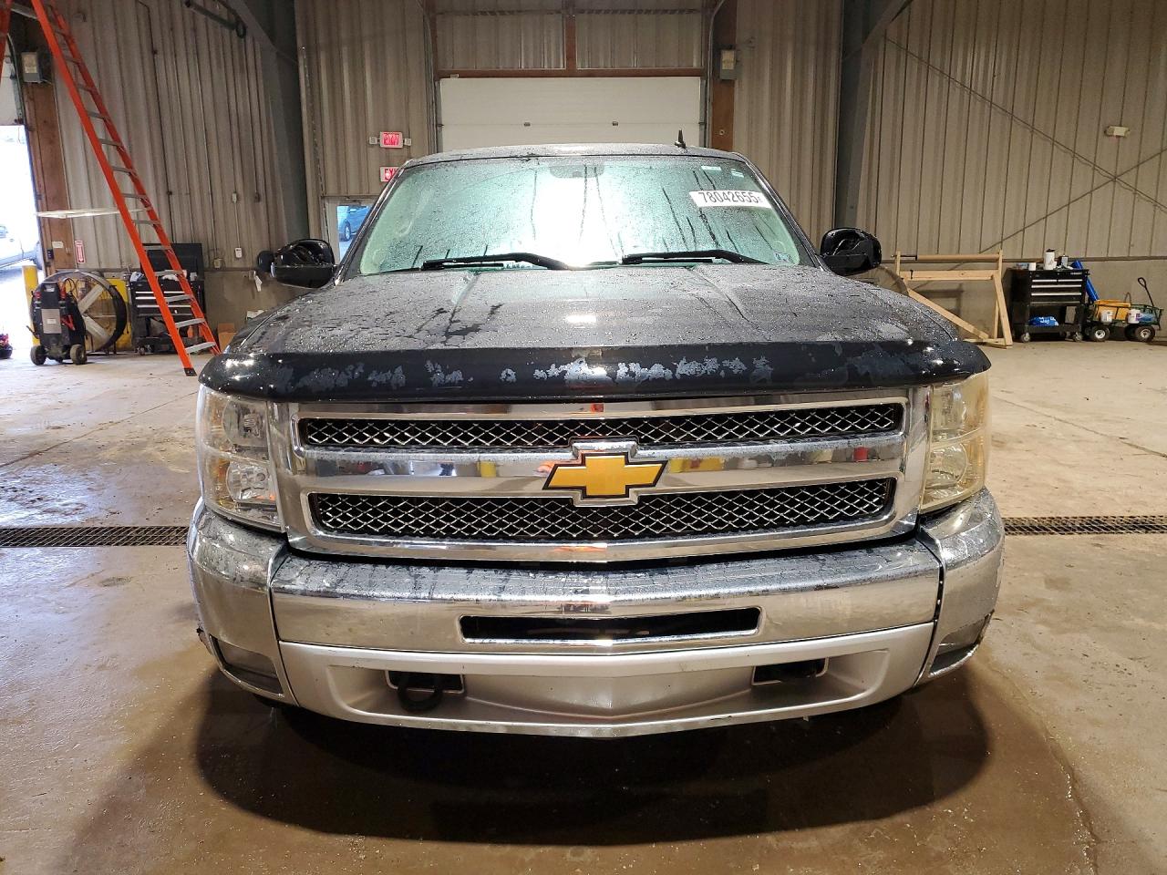 2012 Chevrolet Silverado K1500 Lt Black vin: 1GCPKSE78CF207604