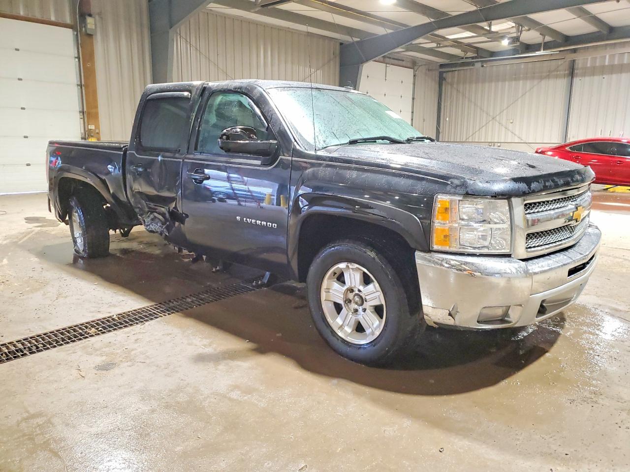 2012 Chevrolet Silverado K1500 Lt Black vin: 1GCPKSE78CF207604