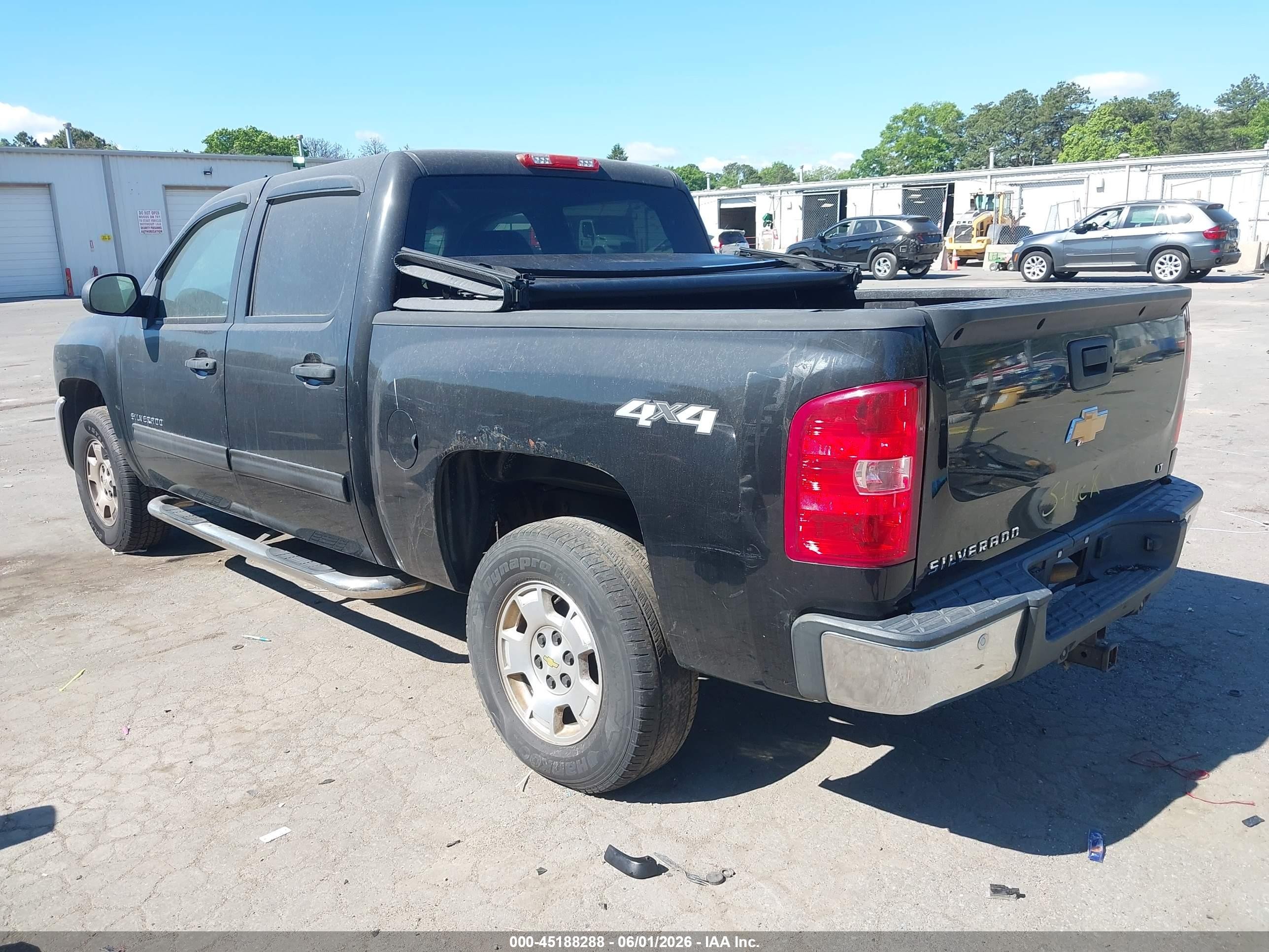 2012 Chevrolet Silverado 1500 Lt Black vin: 1GCPKSE78CF236035