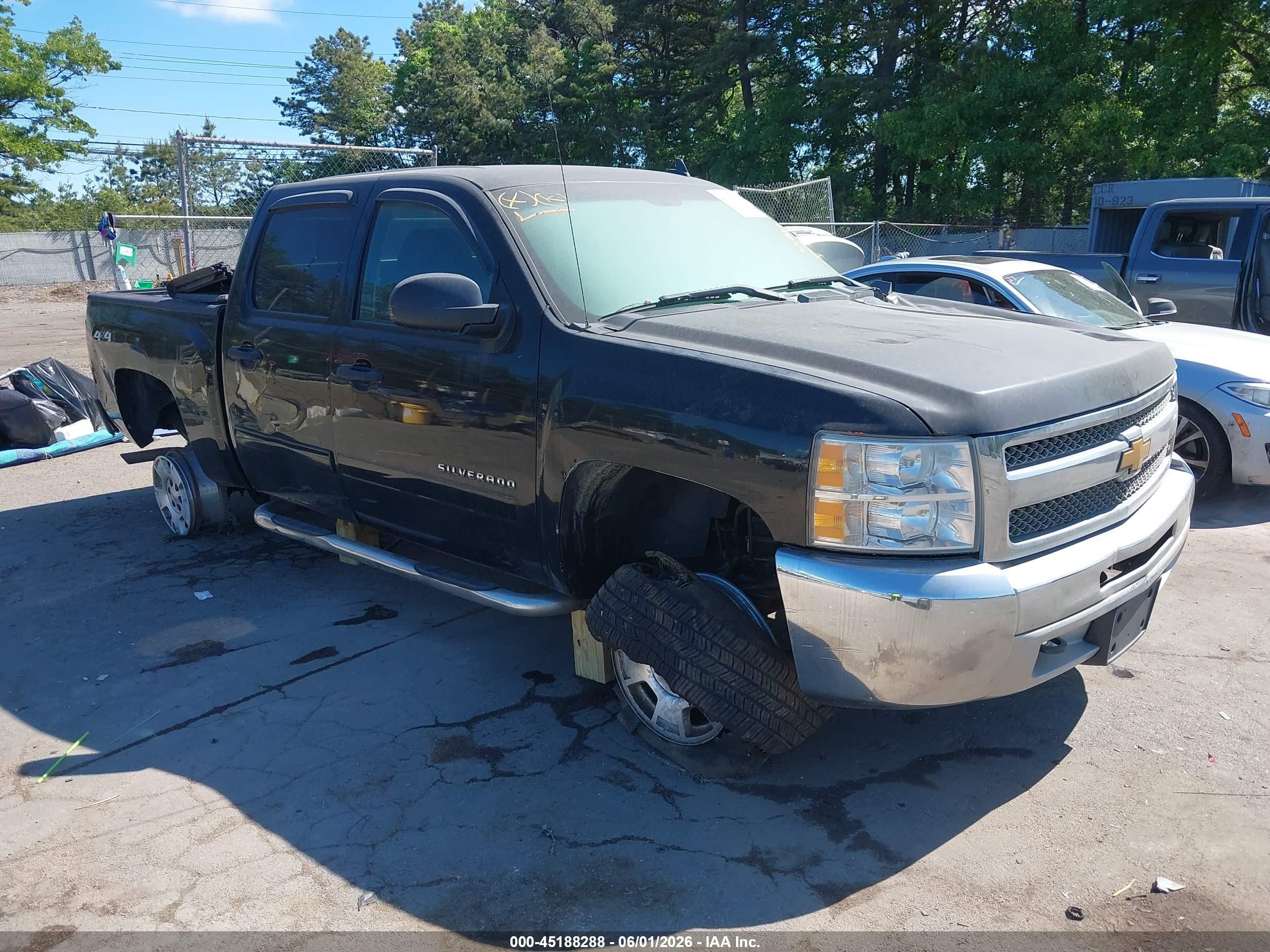 2012 Chevrolet Silverado 1500 Lt Black vin: 1GCPKSE78CF236035