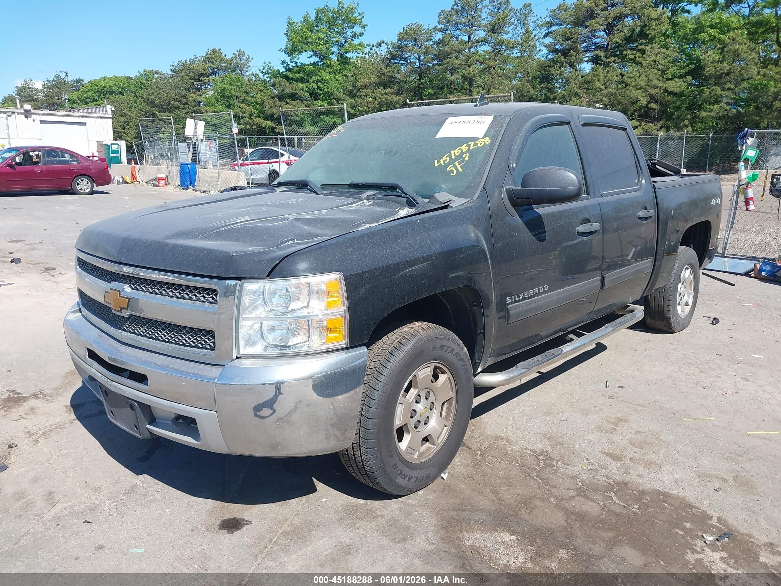2012 Chevrolet Silverado 1500 Lt Black vin: 1GCPKSE78CF236035