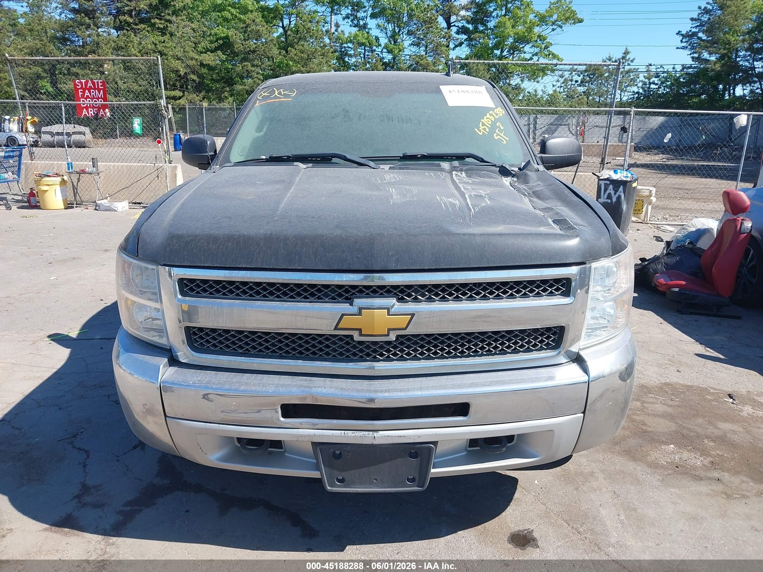 2012 Chevrolet Silverado 1500 Lt Black vin: 1GCPKSE78CF236035