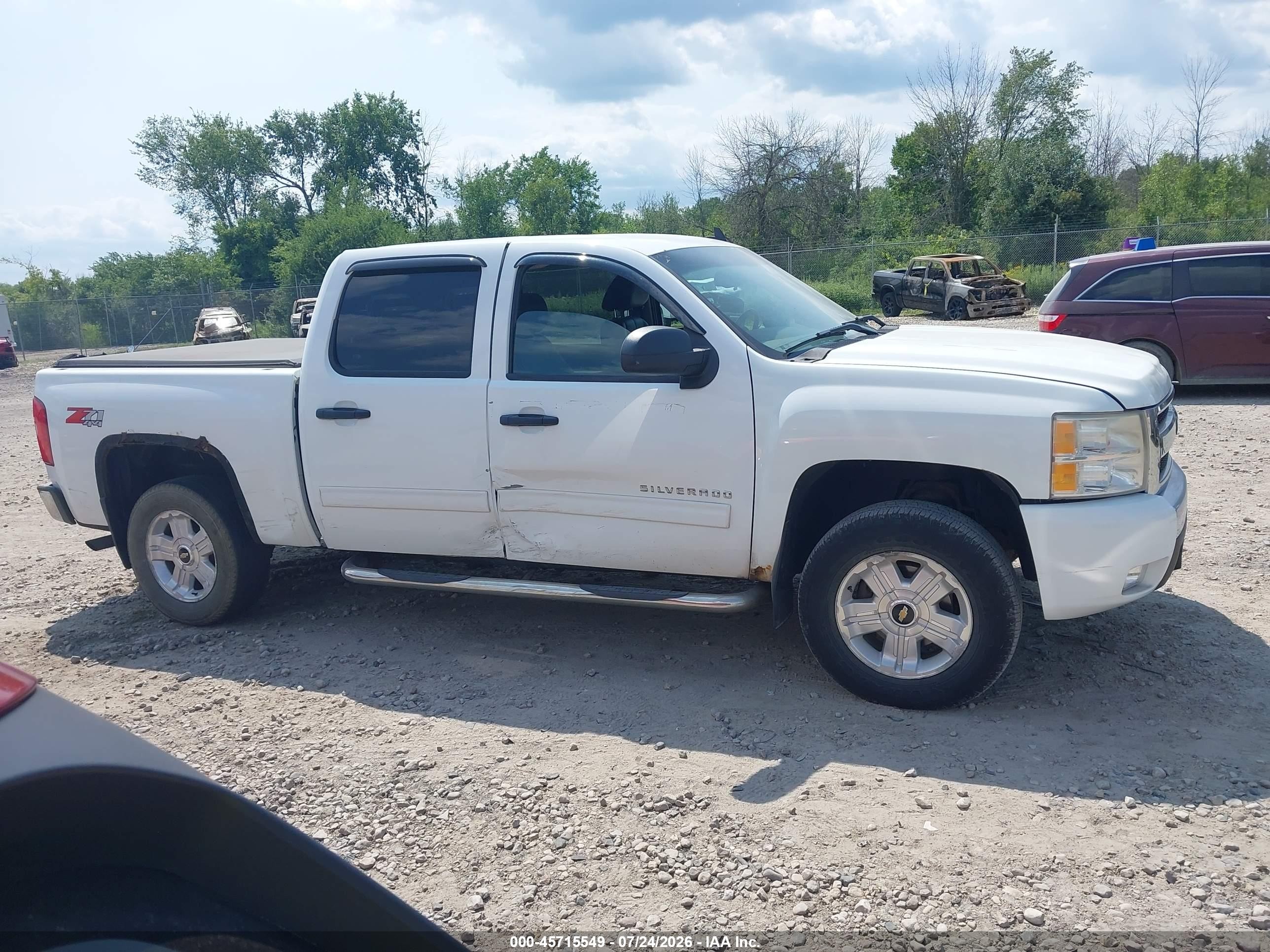 2012 Chevrolet Silverado 1500 Lt White vin: 1GCPKSE79CF120178