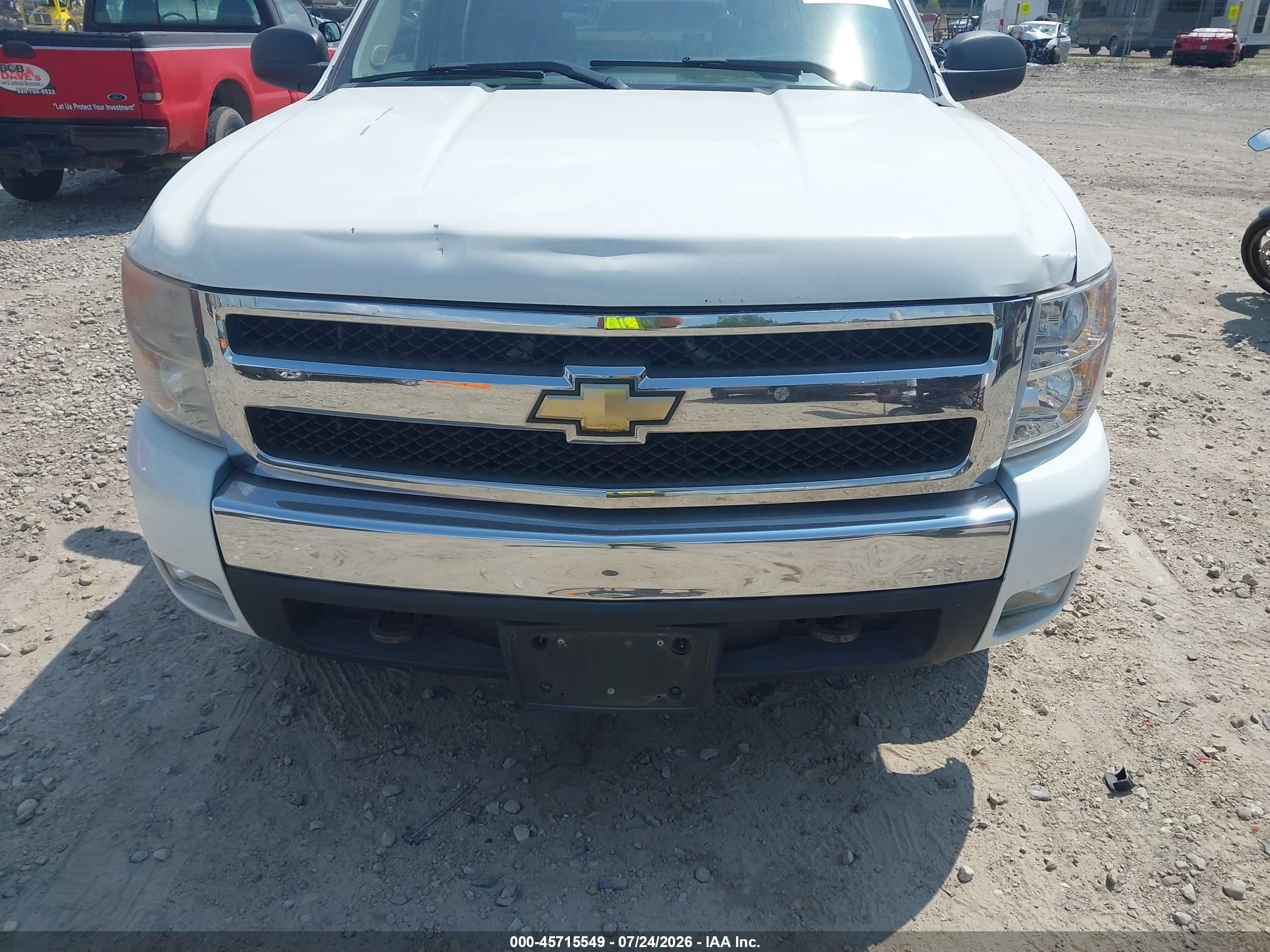 2012 Chevrolet Silverado 1500 Lt White vin: 1GCPKSE79CF120178