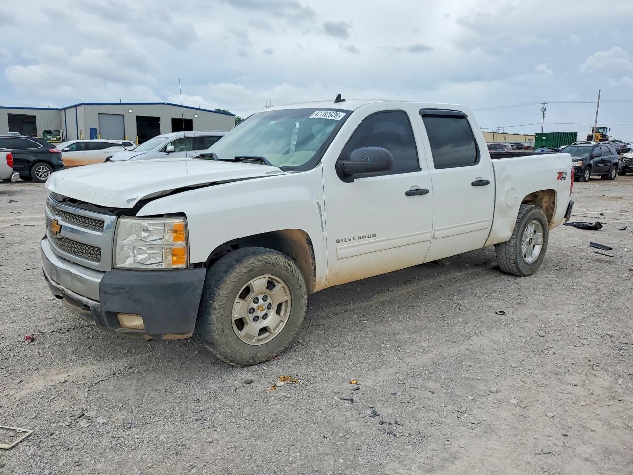 2012 Chevrolet Silverado K1500 Lt White vin: 1GCPKSE79CF126451