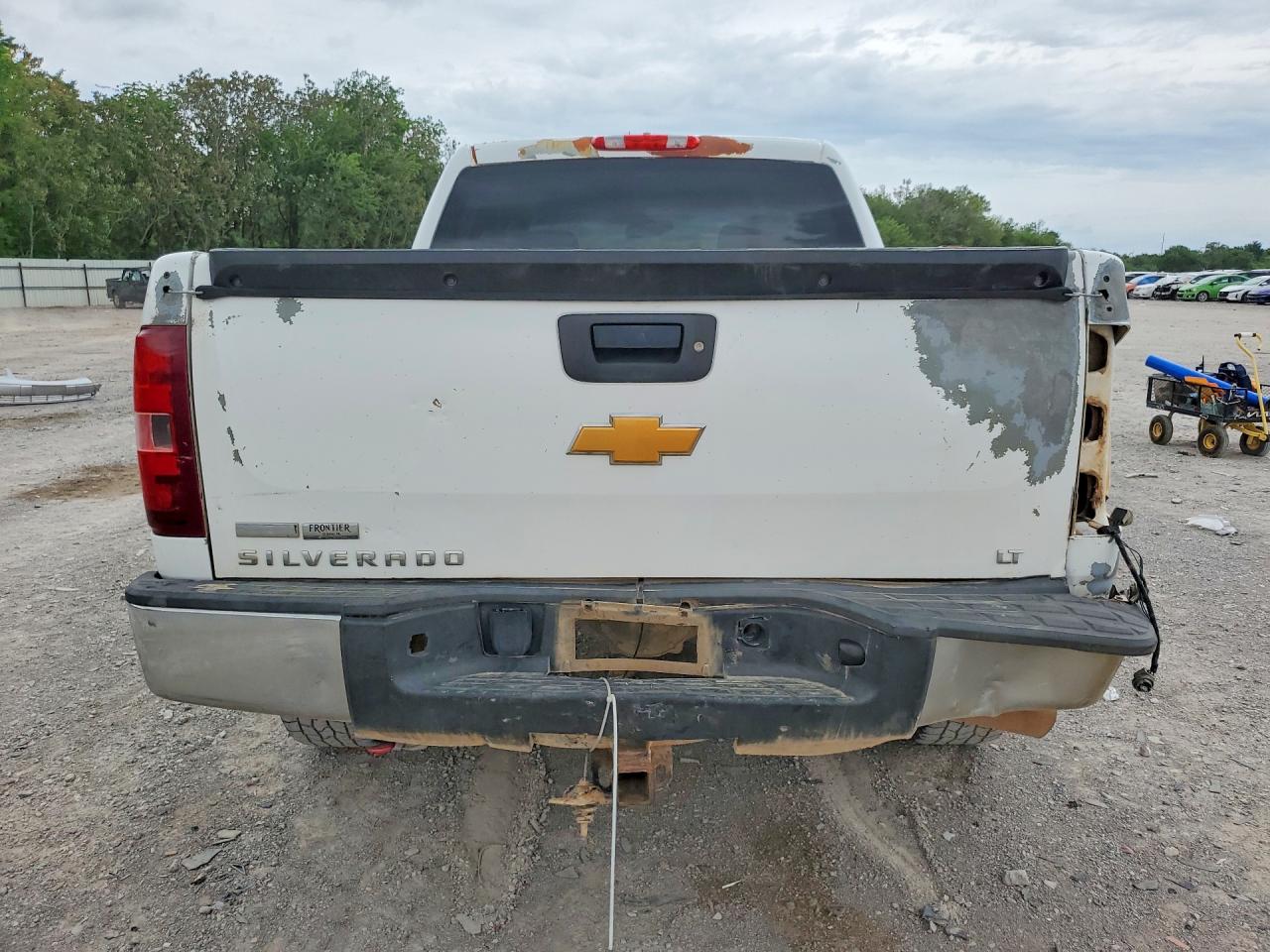 2012 Chevrolet Silverado K1500 Lt White vin: 1GCPKSE79CF126451