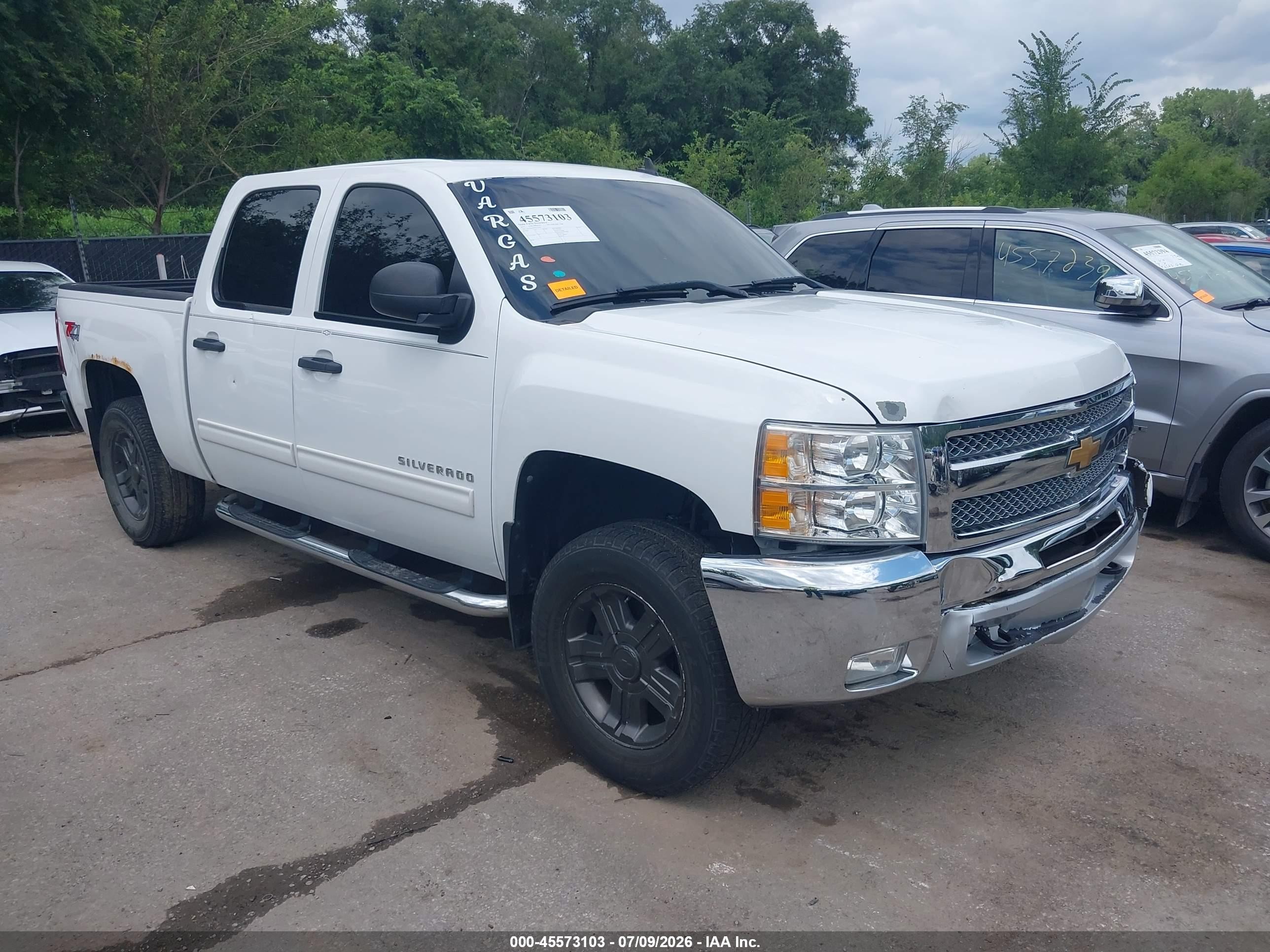2012 Chevrolet Silverado 1500 Lt Белый vin: 1GCPKSE79CF127423