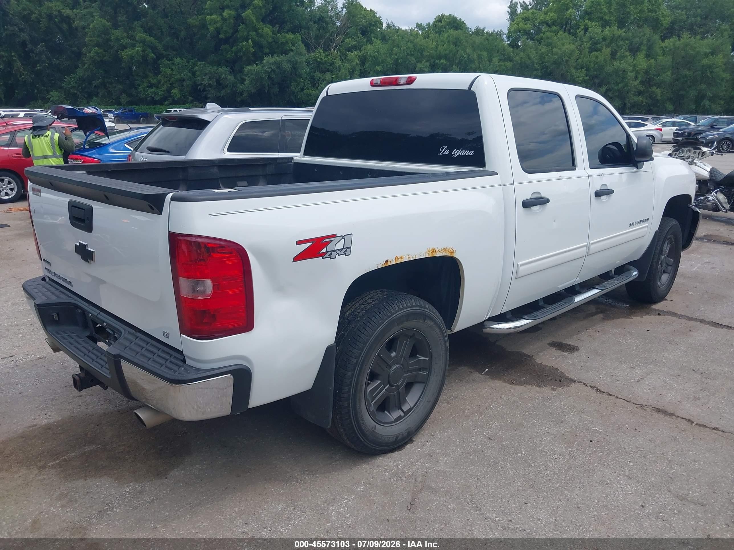 2012 Chevrolet Silverado 1500 Lt Белый vin: 1GCPKSE79CF127423