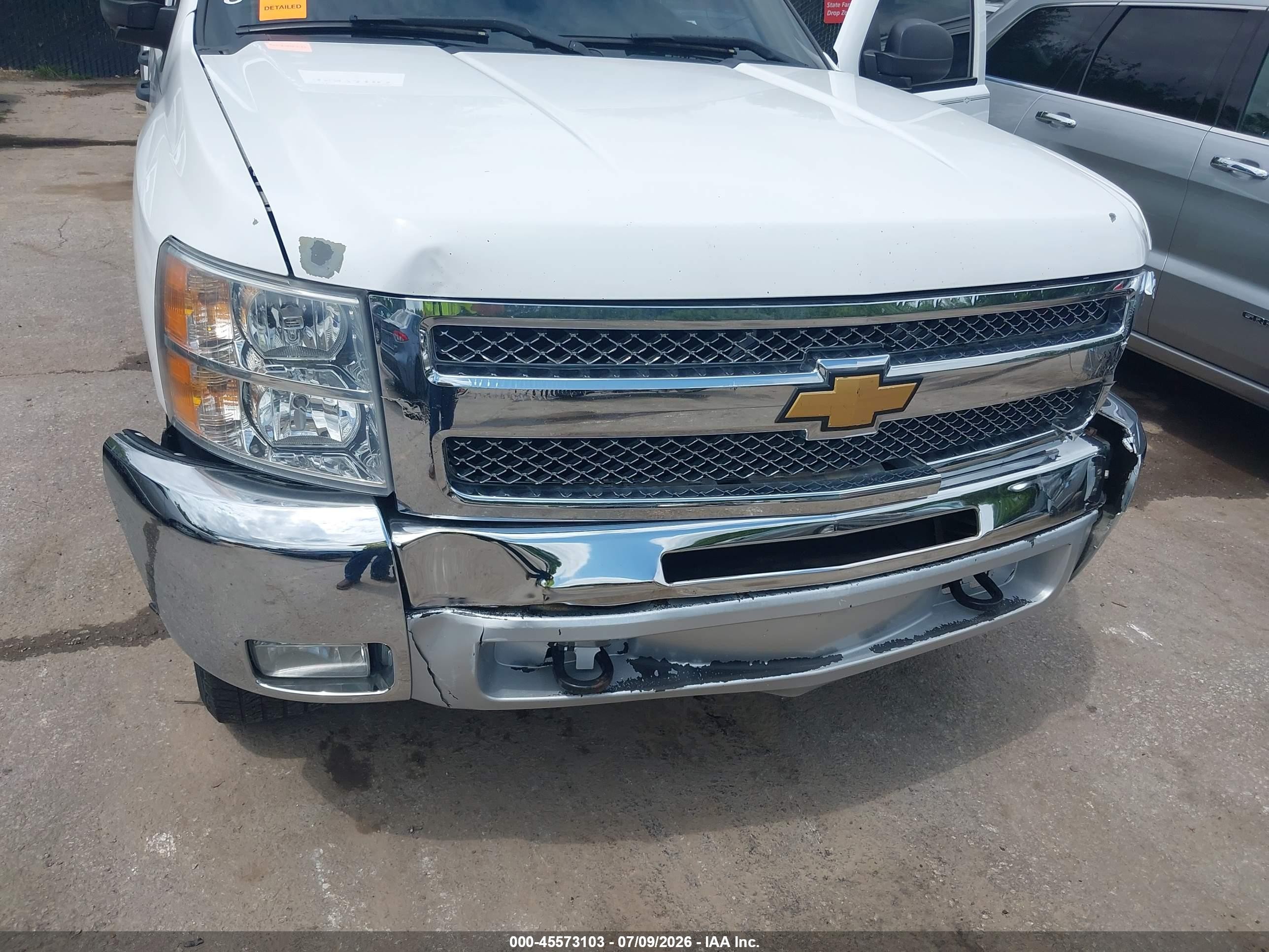 2012 Chevrolet Silverado 1500 Lt Белый vin: 1GCPKSE79CF127423