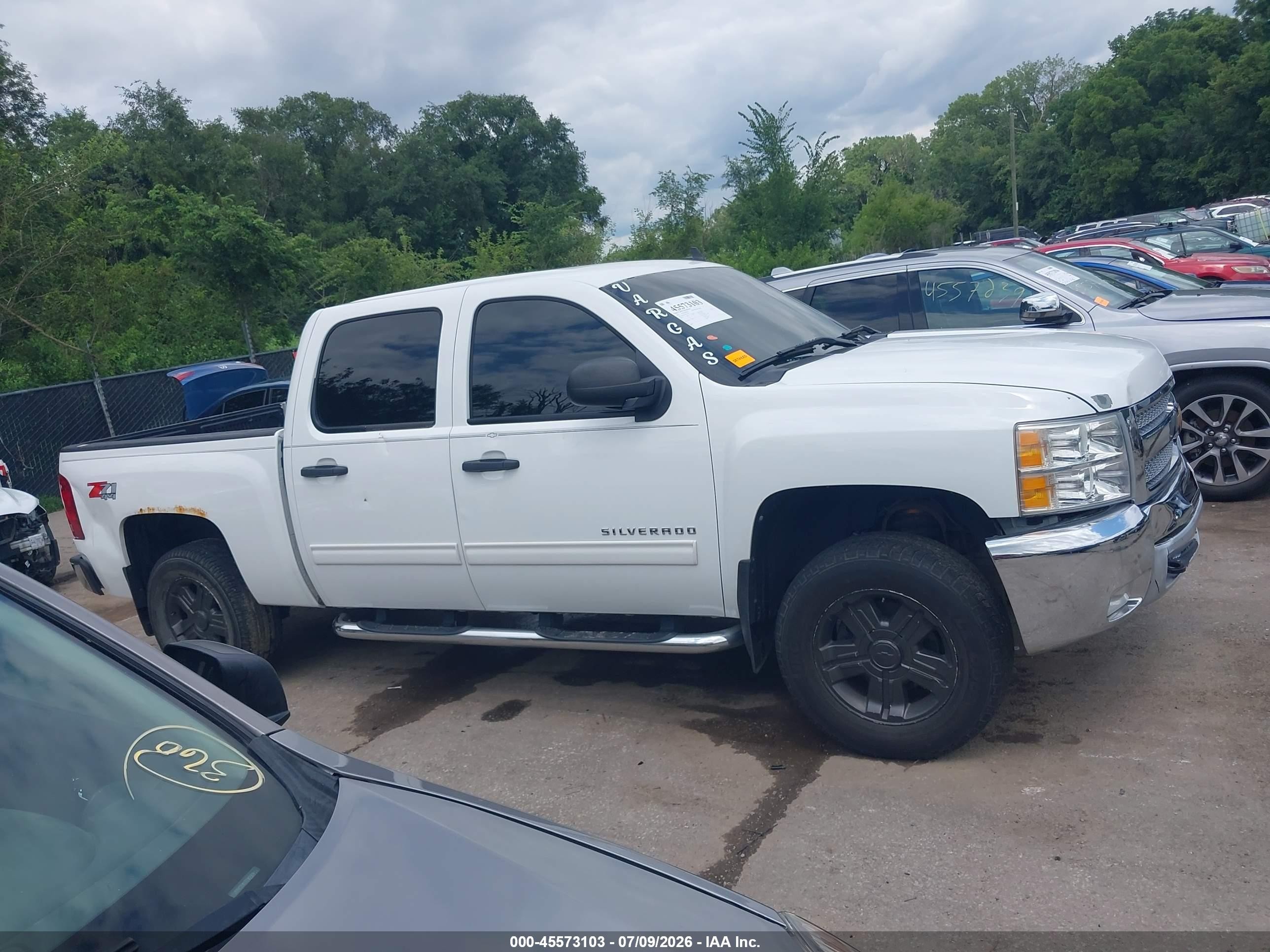2012 Chevrolet Silverado 1500 Lt Белый vin: 1GCPKSE79CF127423