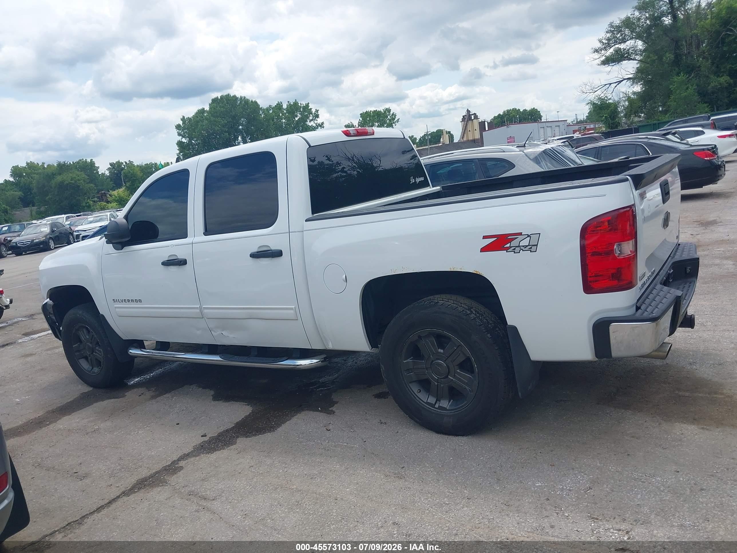 2012 Chevrolet Silverado 1500 Lt Белый vin: 1GCPKSE79CF127423