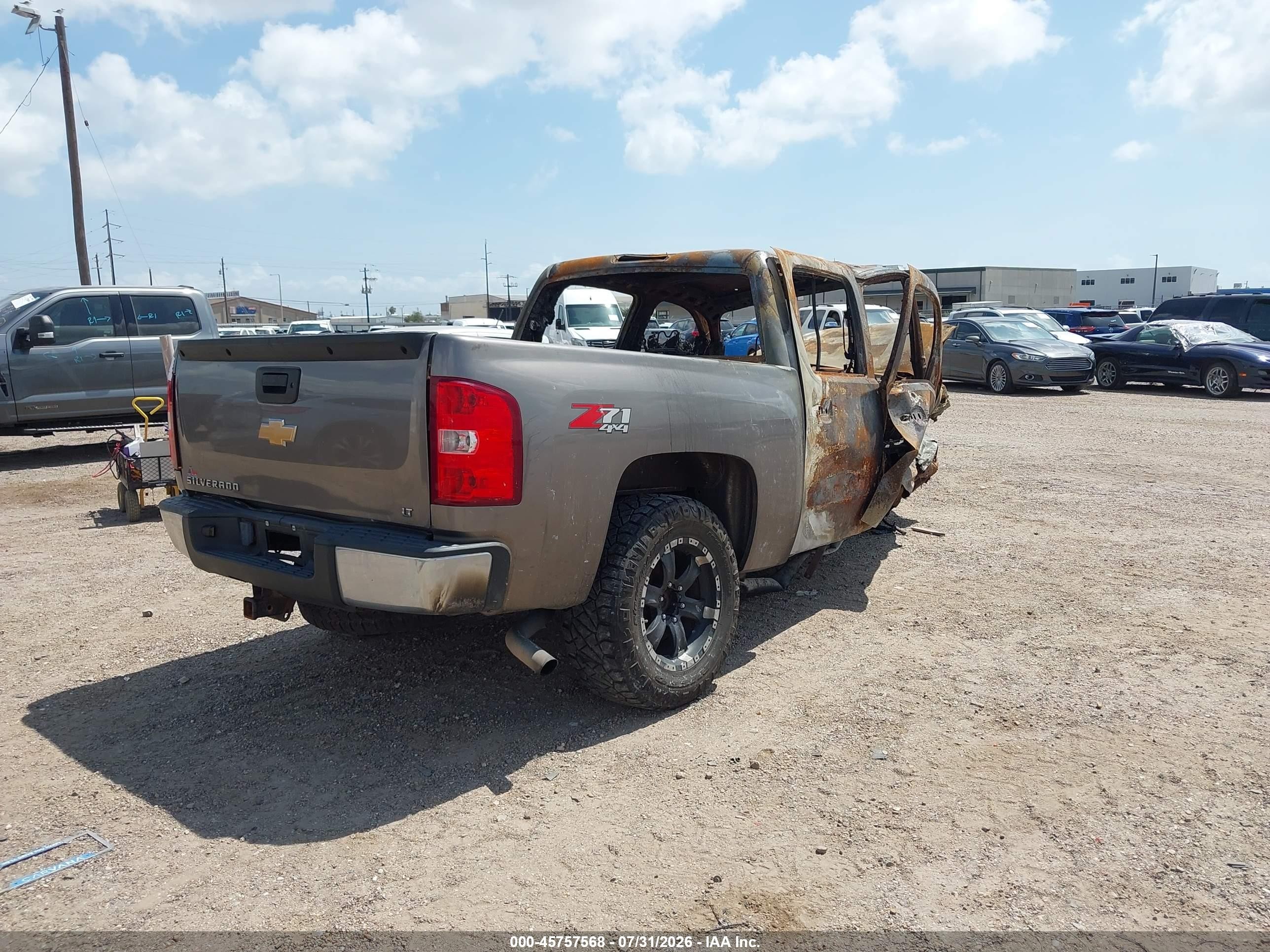 2012 Chevrolet Silverado 1500 Lt Brown vin: 1GCPKSE79CF232687
