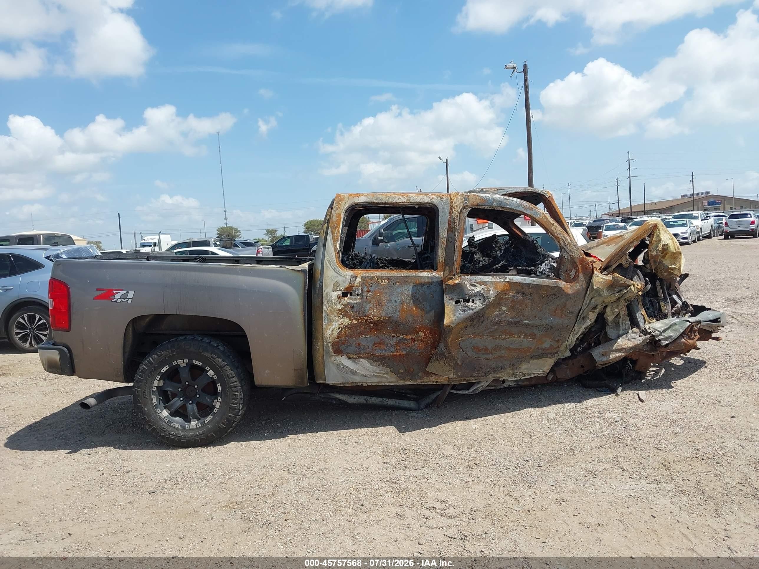 2012 Chevrolet Silverado 1500 Lt Brown vin: 1GCPKSE79CF232687