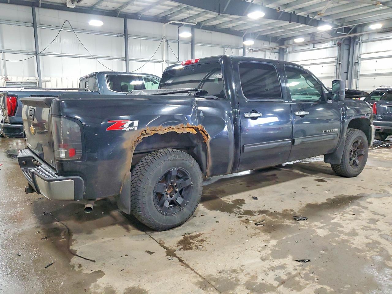 2012 Chevrolet Silverado K1500 Lt Black vin: 1GCPKSE7XCF127947