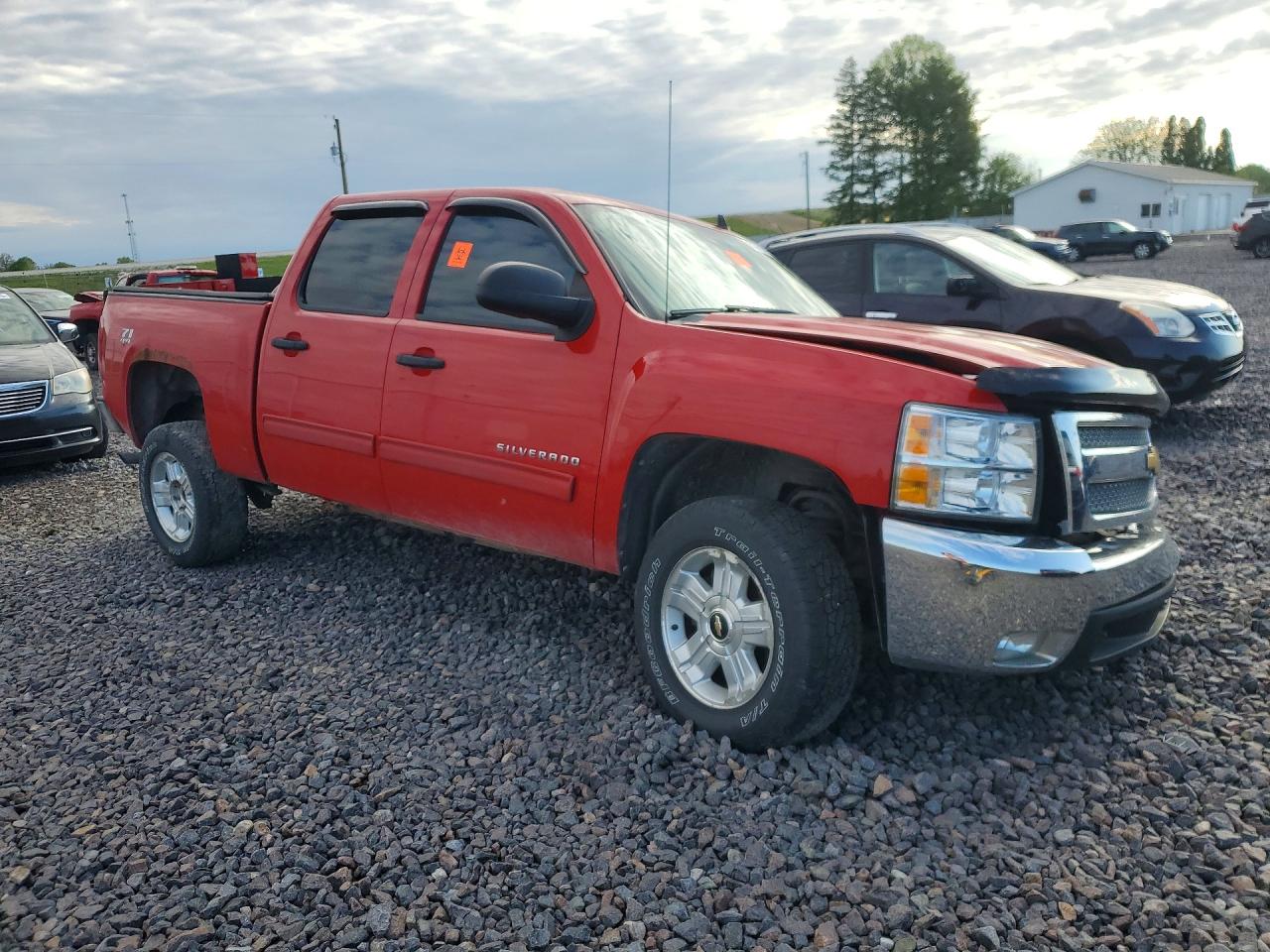 2012 Chevrolet Silverado K1500 Lt Красный vin: 1GCPKSE7XCF150256