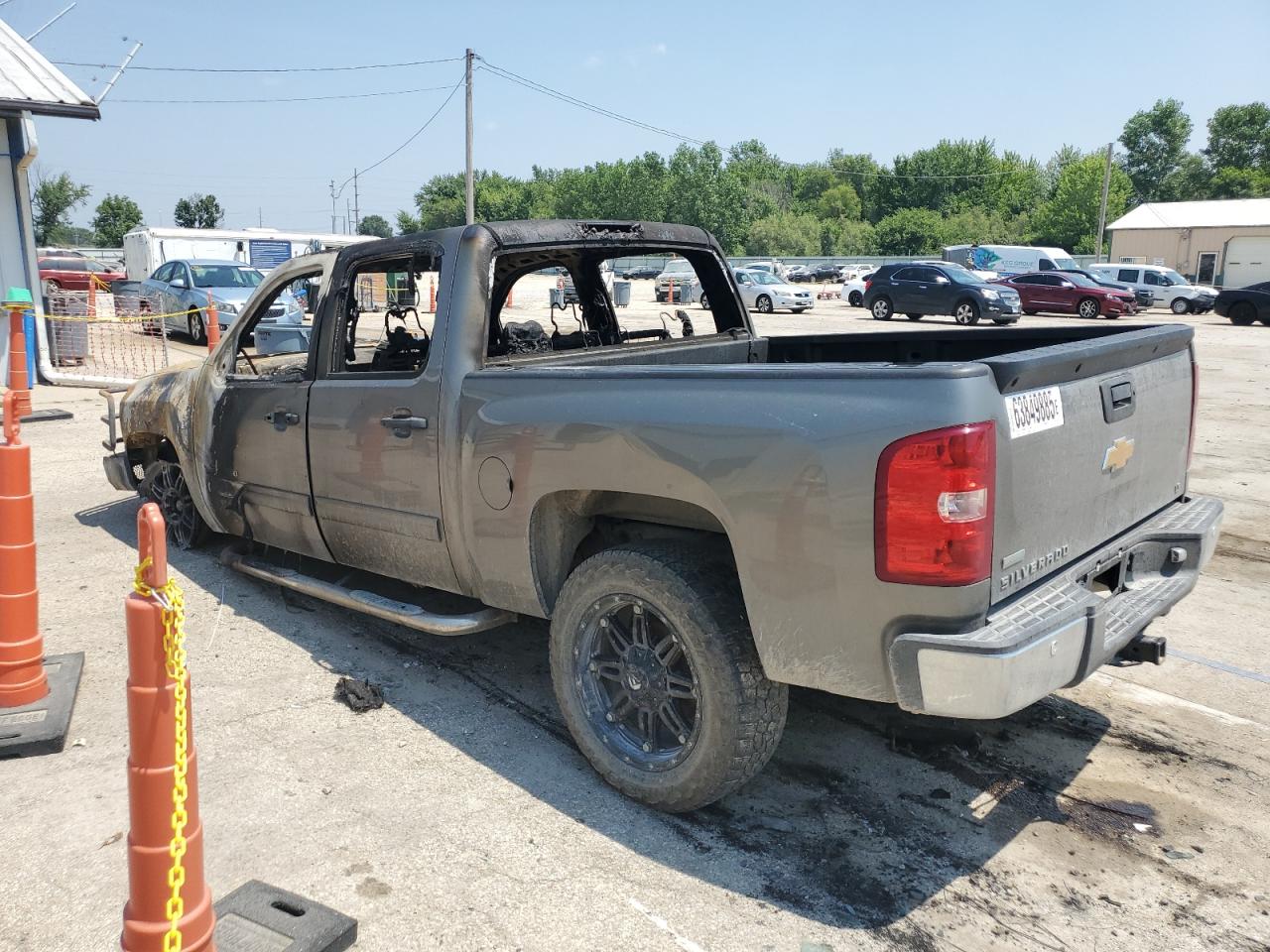 2012 Chevrolet Silverado K1500 Lt Серый vin: 1GCPKSE7XCF153531