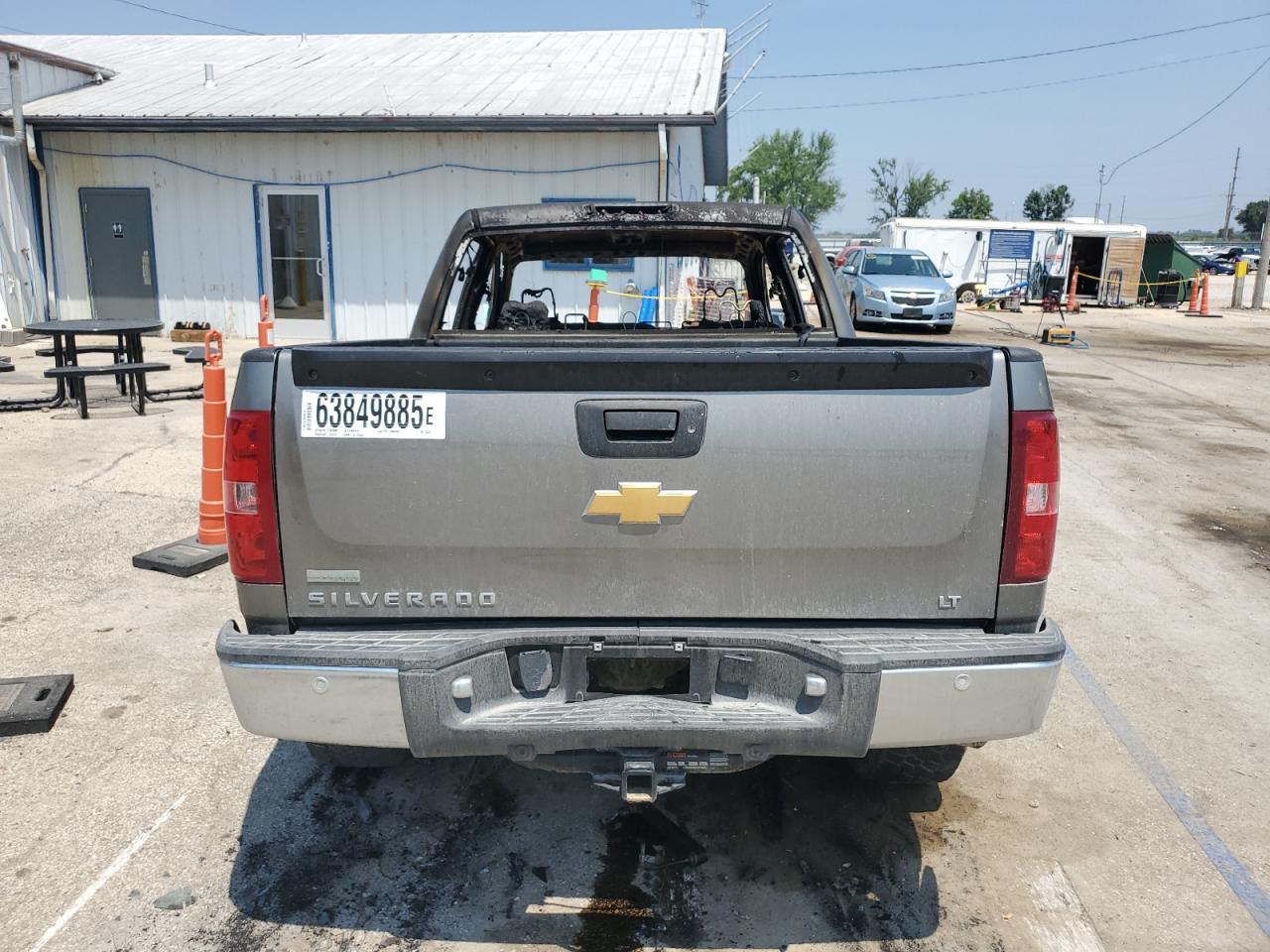 2012 Chevrolet Silverado K1500 Lt Серый vin: 1GCPKSE7XCF153531