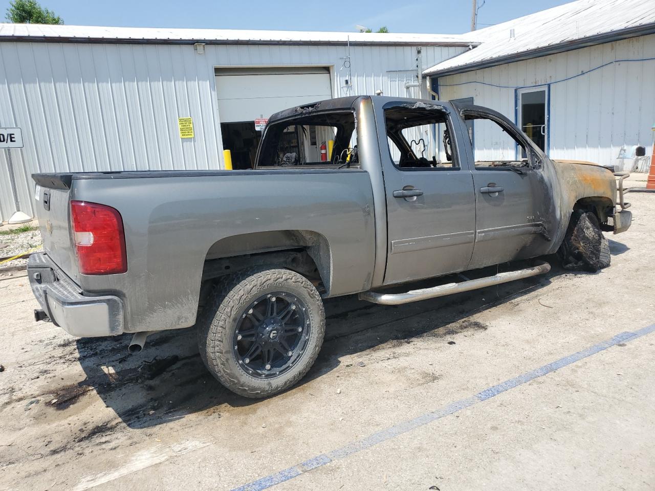 2012 Chevrolet Silverado K1500 Lt Серый vin: 1GCPKSE7XCF153531