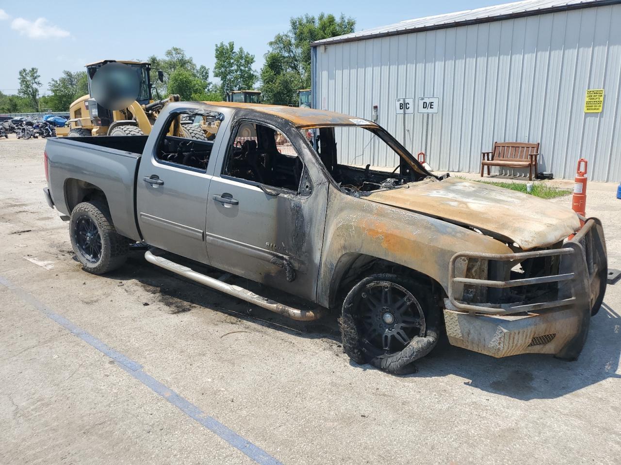 2012 Chevrolet Silverado K1500 Lt Серый vin: 1GCPKSE7XCF153531