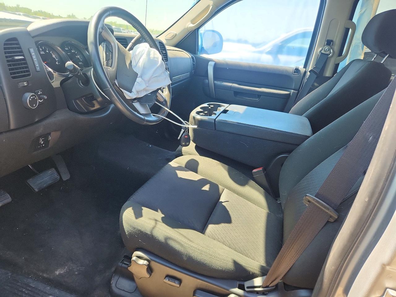 2012 Chevrolet Silverado K1500 Lt Silver vin: 1GCPKSE7XCF166912