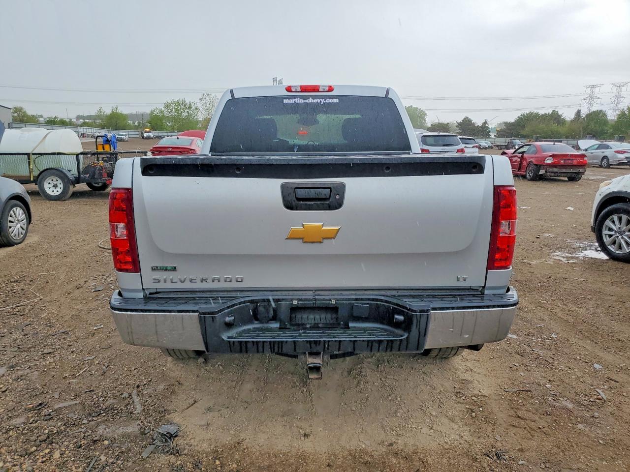 2012 Chevrolet Silverado K1500 Lt Silver vin: 1GCPKSE7XCF166912