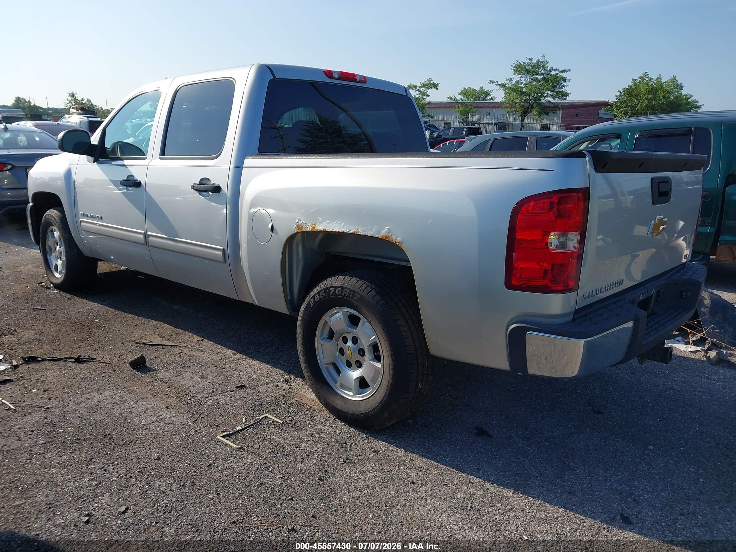 2012 Chevrolet Silverado 1500 Lt Серебряный vin: 1GCPKSE7XCF232181