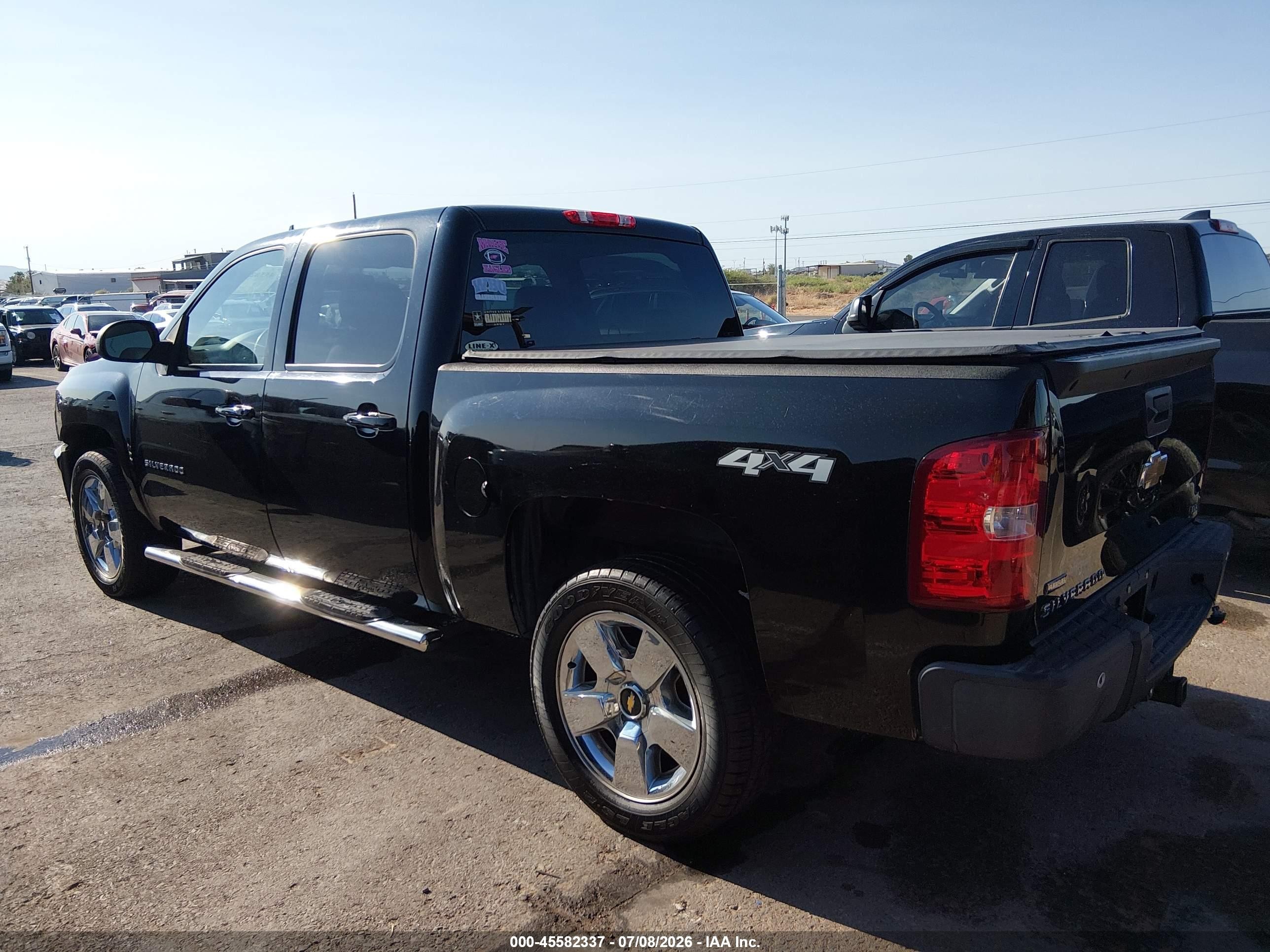 2011 Chevrolet Silverado 1500 Ltz Black vin: 1GCPKTE30BF263635