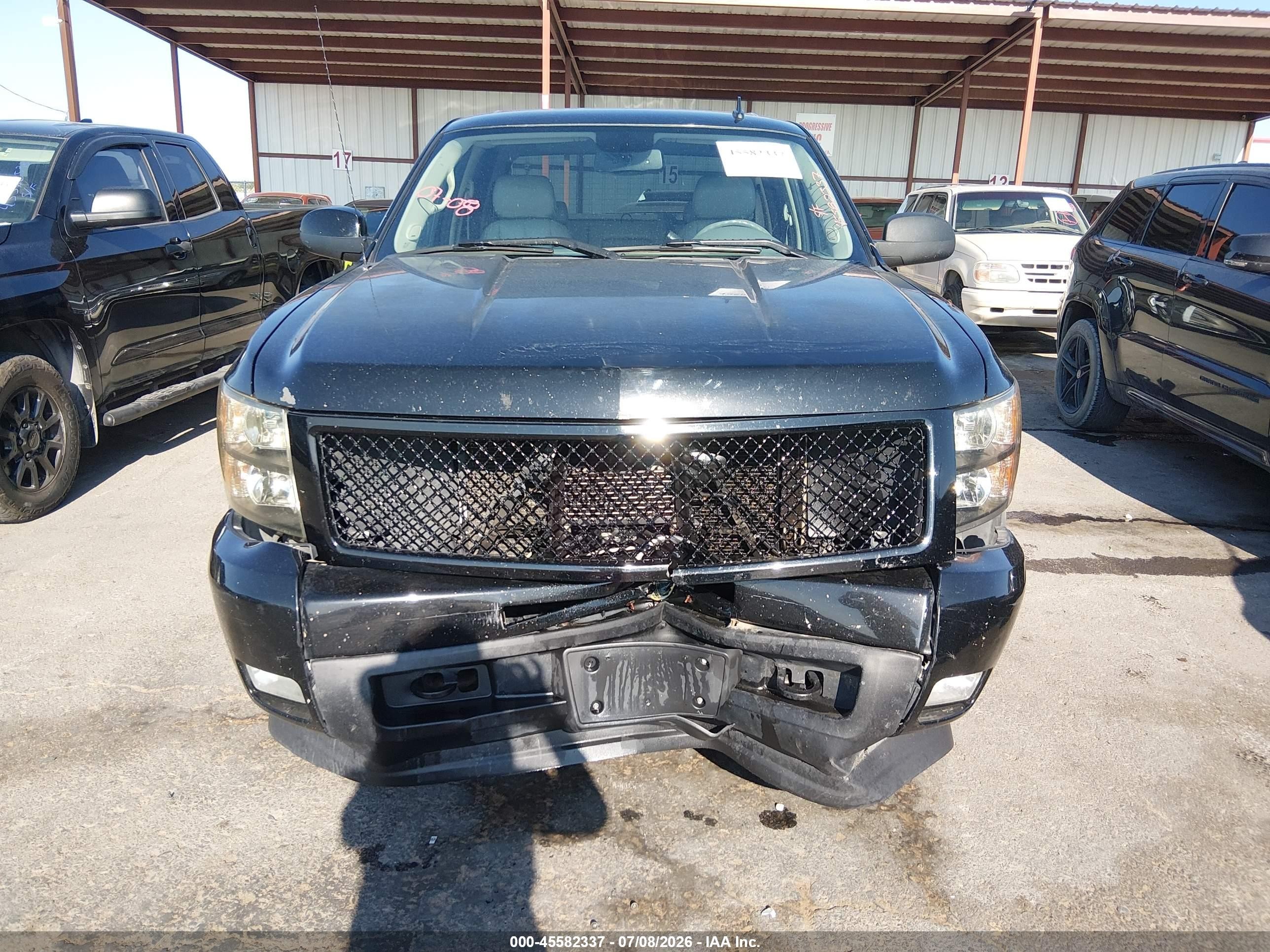 2011 Chevrolet Silverado 1500 Ltz Black vin: 1GCPKTE30BF263635