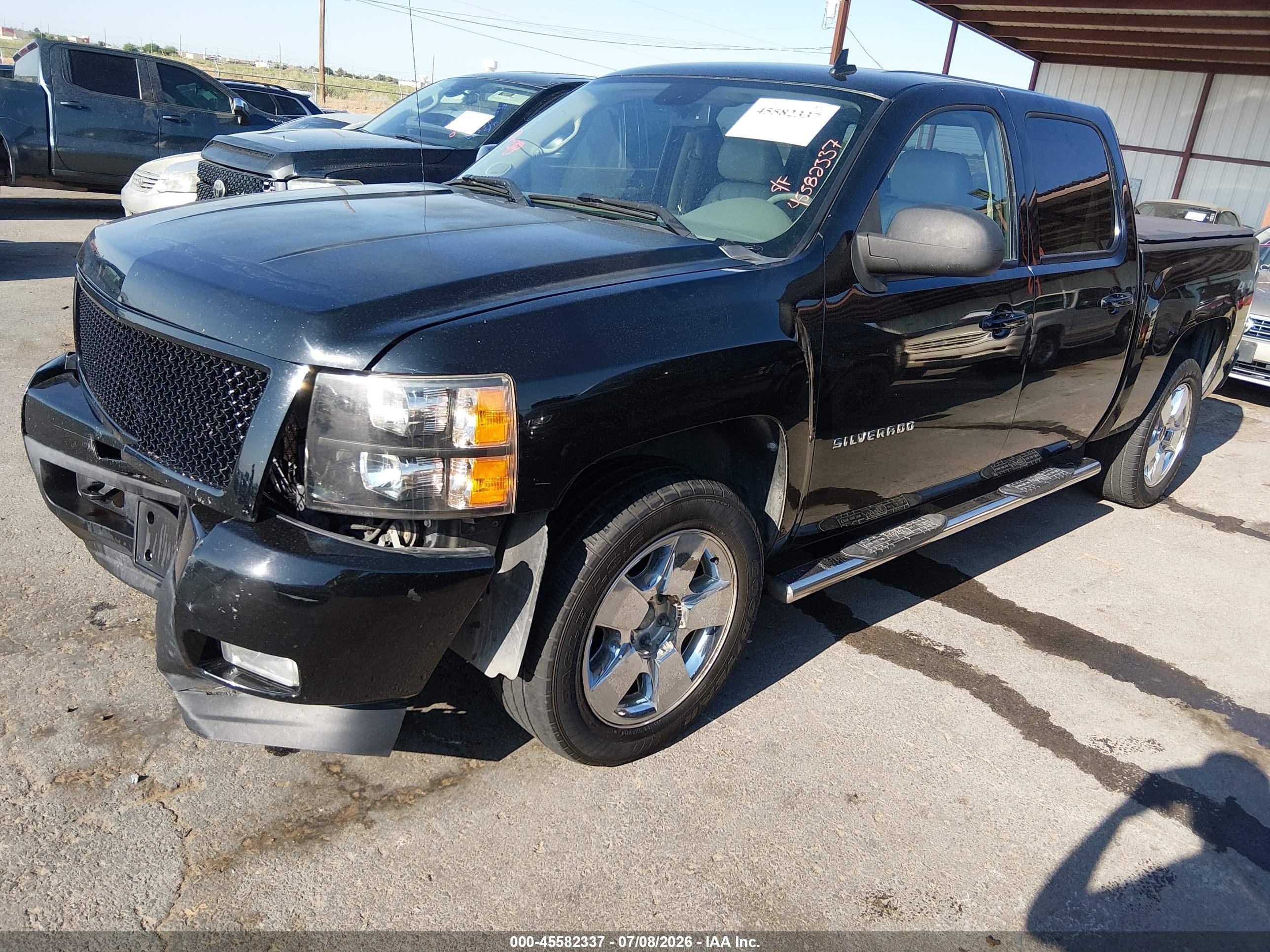 2011 Chevrolet Silverado 1500 Ltz Black vin: 1GCPKTE30BF263635