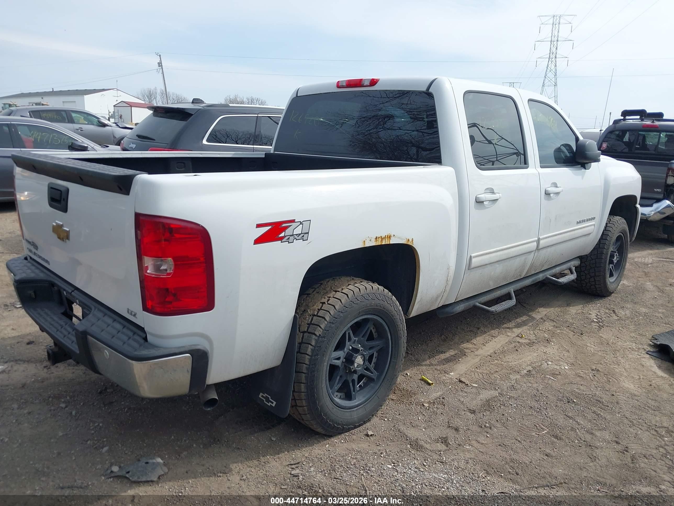 2011 Chevrolet Silverado 1500 Ltz Белый vin: 1GCPKTE35BF126920