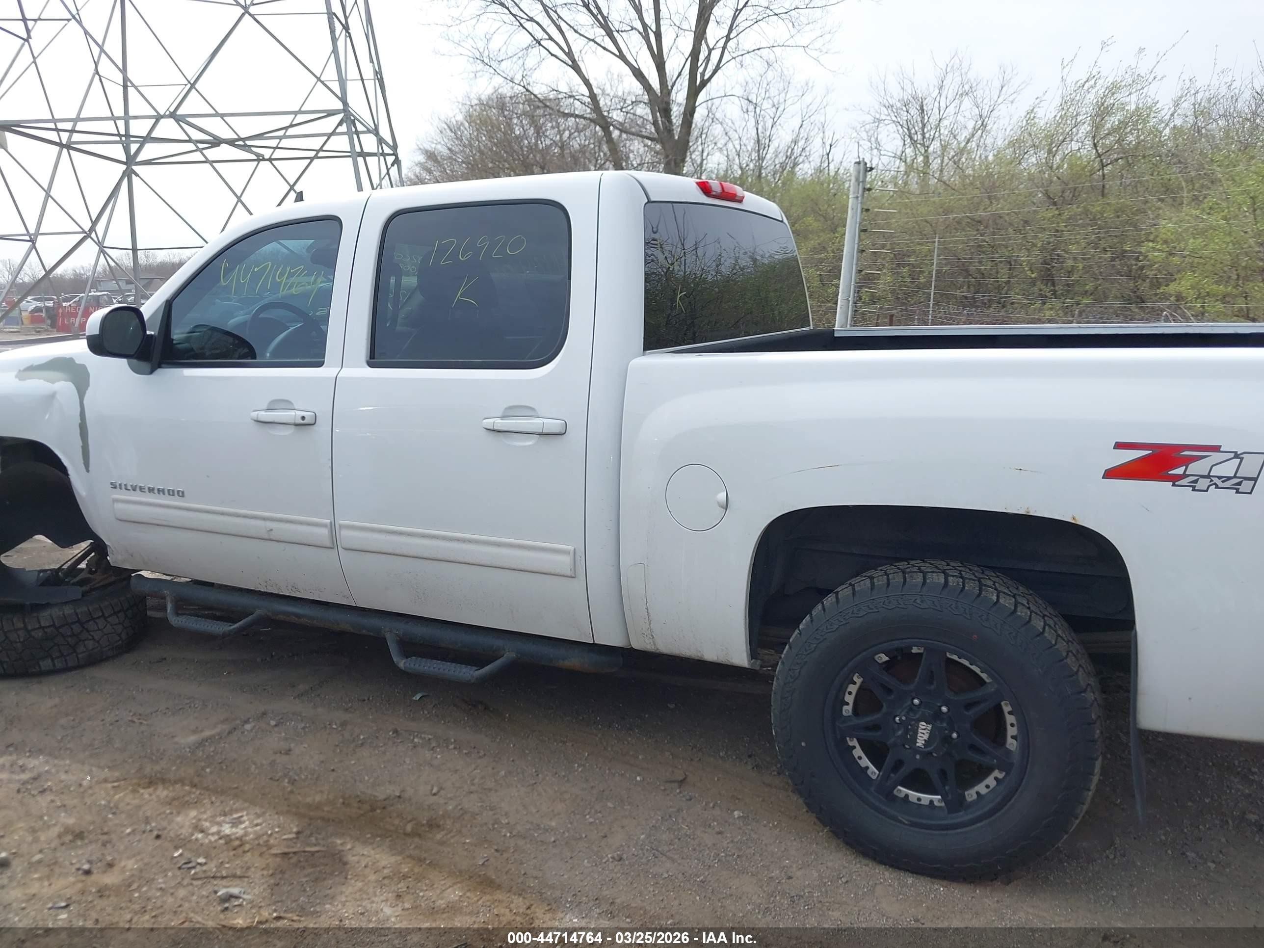 2011 Chevrolet Silverado 1500 Ltz Белый vin: 1GCPKTE35BF126920