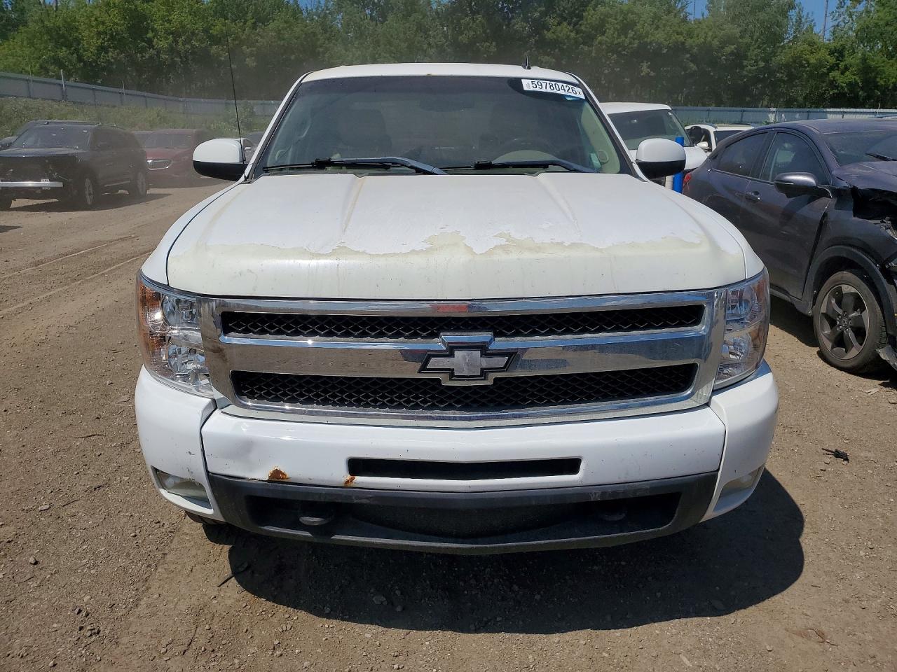 2011 Chevrolet Silverado K1500 Ltz White vin: 1GCPKTE38BF167235