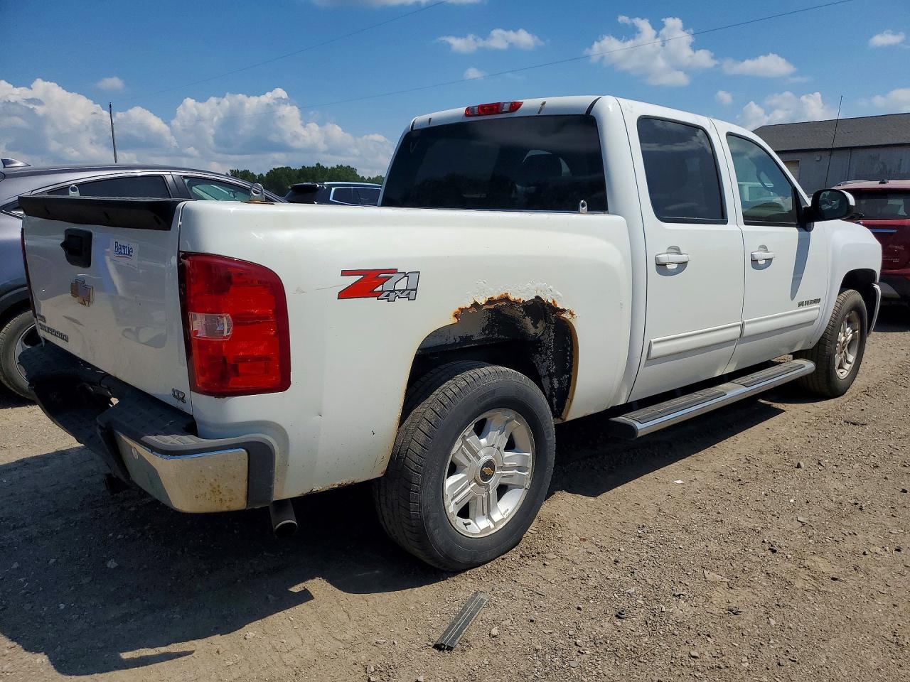 2011 Chevrolet Silverado K1500 Ltz White vin: 1GCPKTE38BF167235