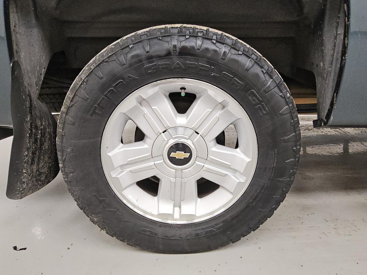 2012 Chevrolet Silverado K1500 Ltz Blue vin: 1GCPKTE70CF237394 Damage: Right Rear Wheel, Curb Rash, 6 To 7 Inches
