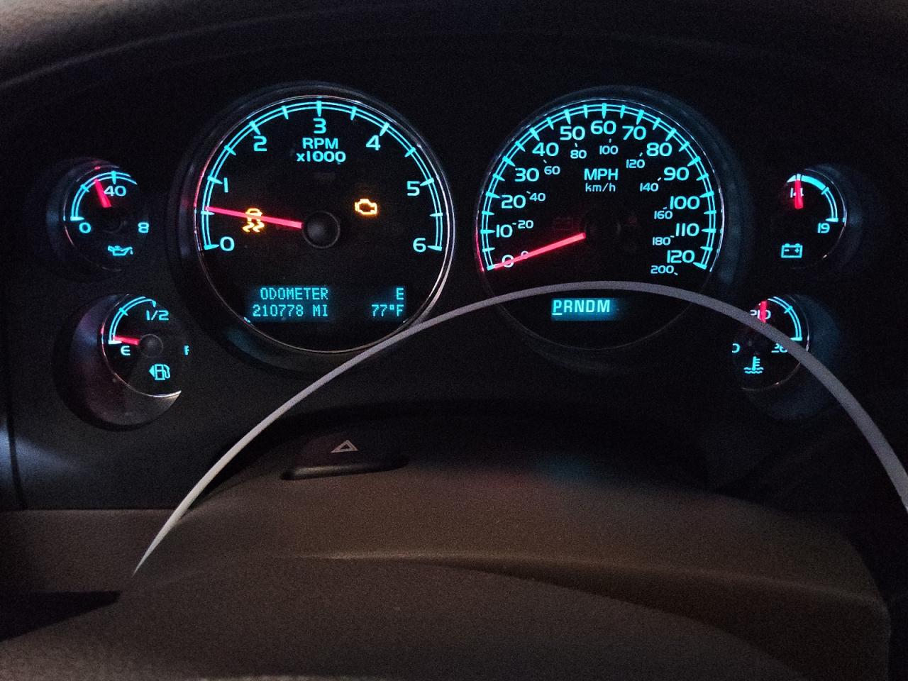 2012 Chevrolet Silverado K1500 Ltz Blue vin: 1GCPKTE70CF237394 Damage: Warning Light - Engine, On, Unacceptable