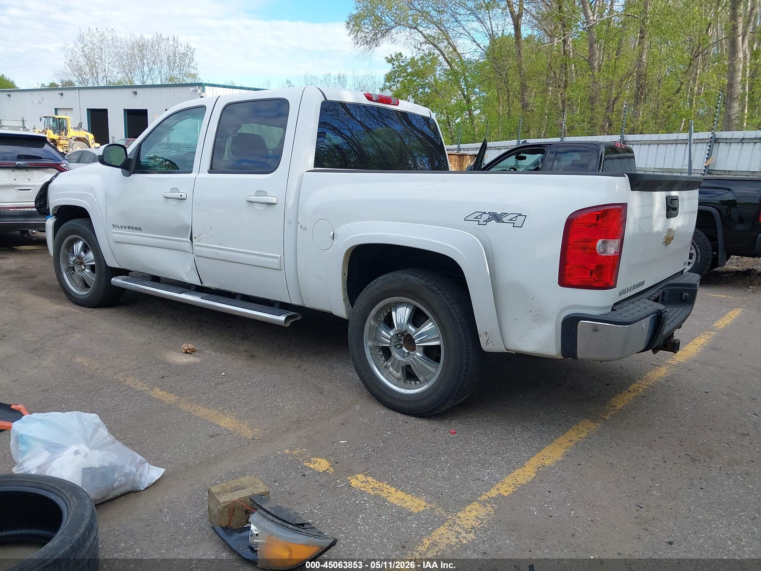 2012 Chevrolet Silverado 1500 Ltz Белый vin: 1GCPKTE73CF209122