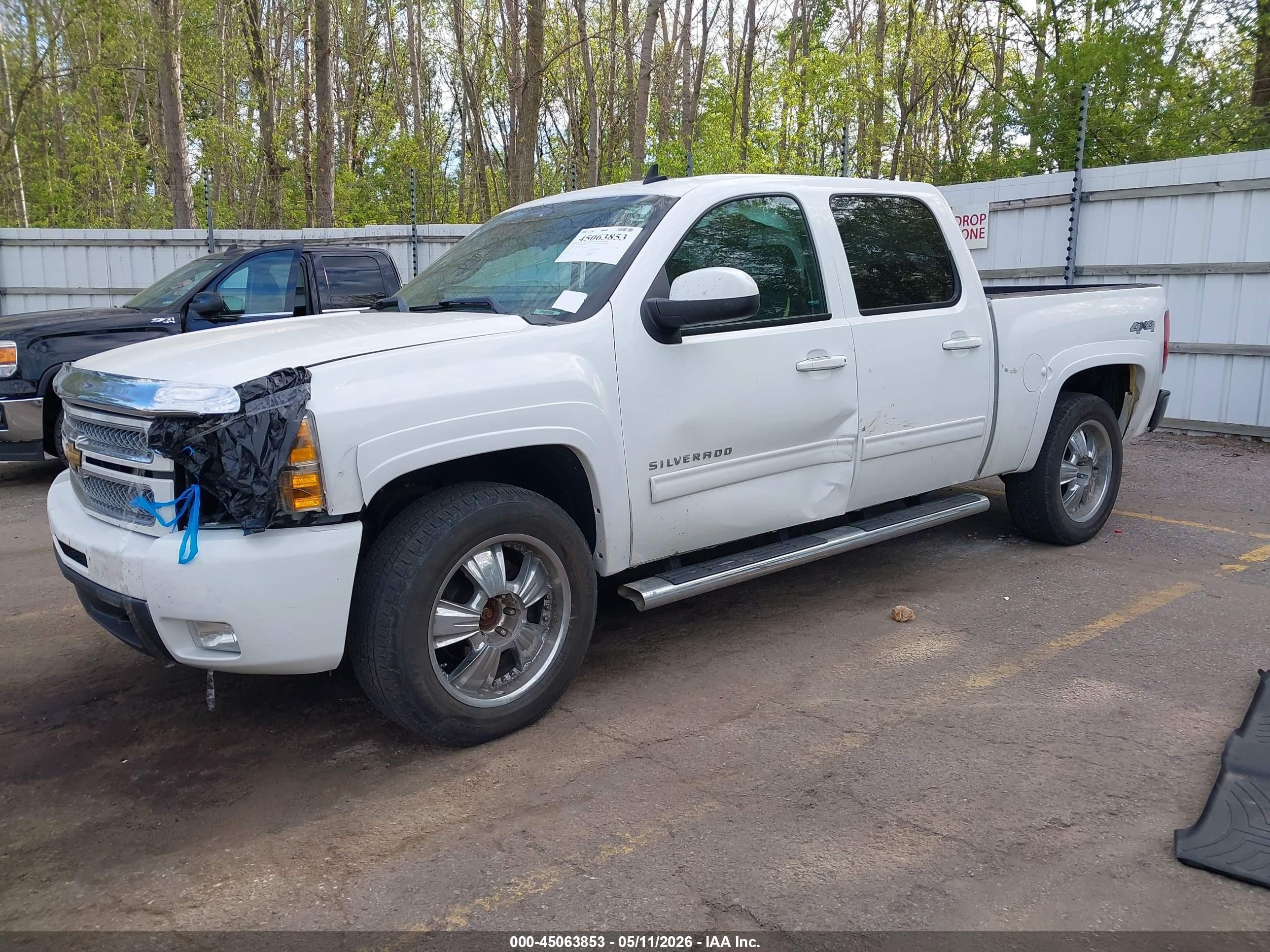 2012 Chevrolet Silverado 1500 Ltz Белый vin: 1GCPKTE73CF209122