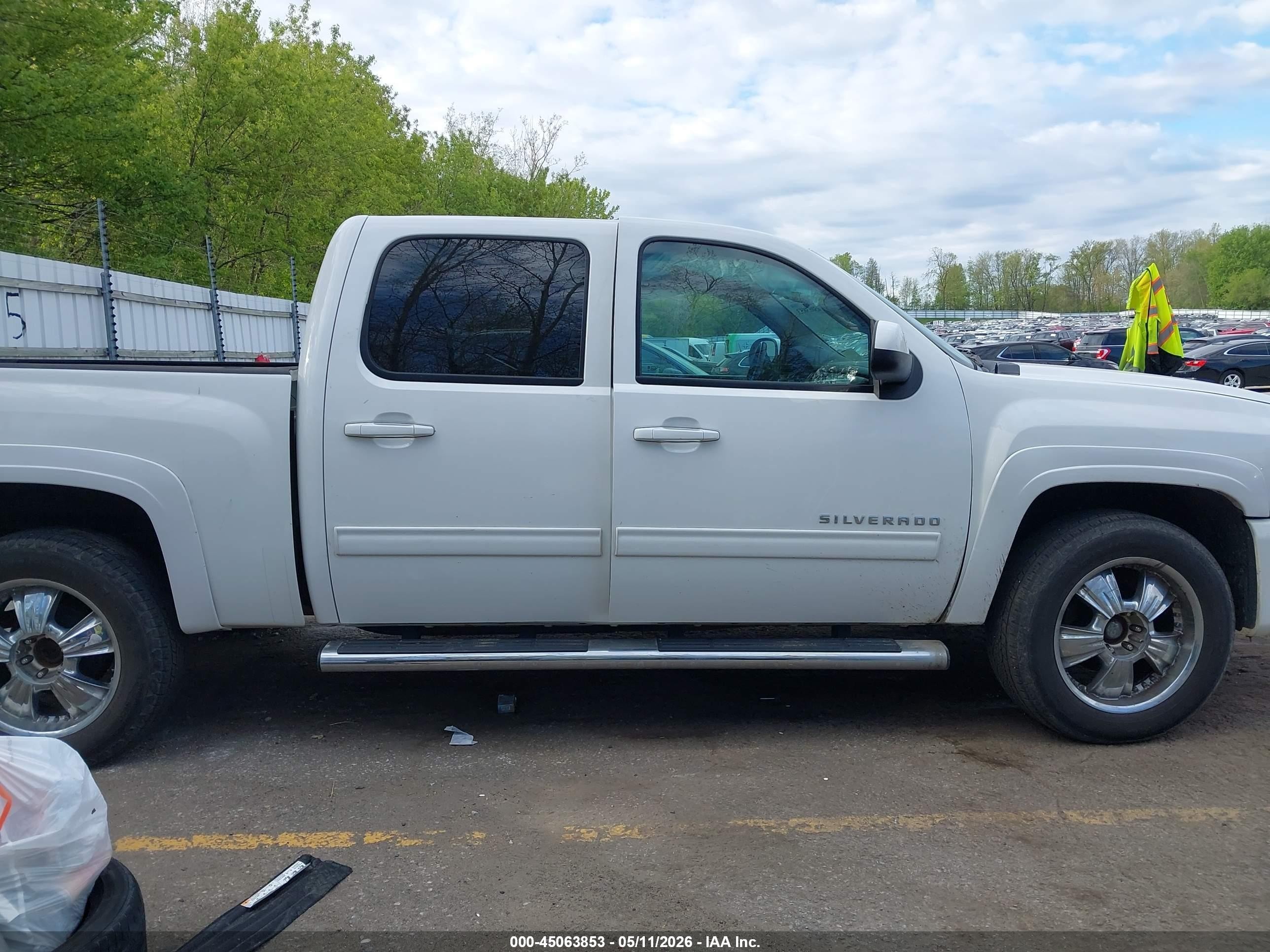 2012 Chevrolet Silverado 1500 Ltz Белый vin: 1GCPKTE73CF209122